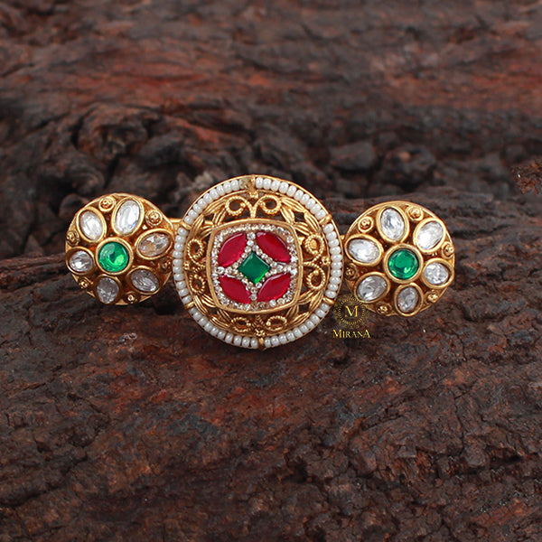 Rutvi Antique Designer Ring
