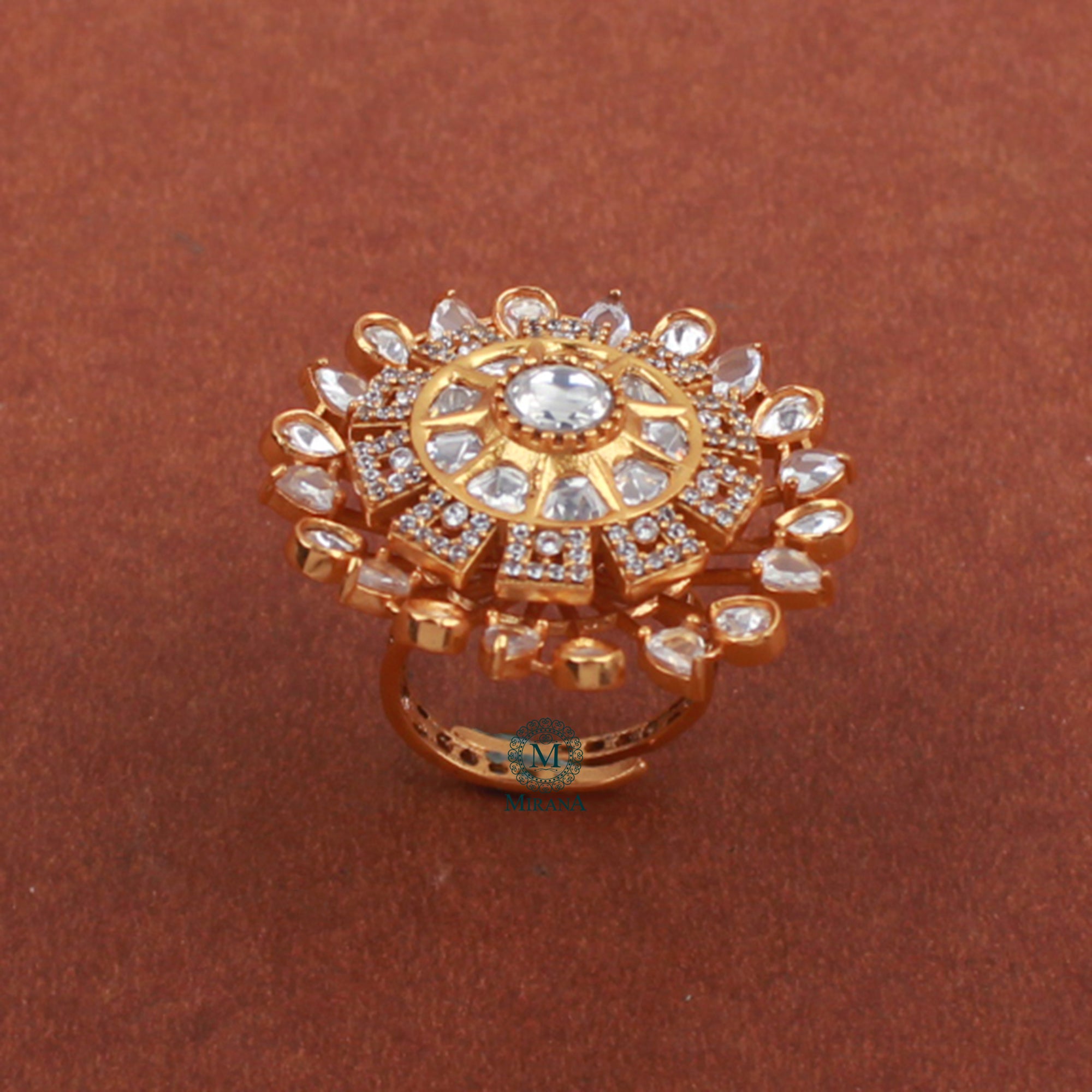 Tejaswini Polki Designer Ring