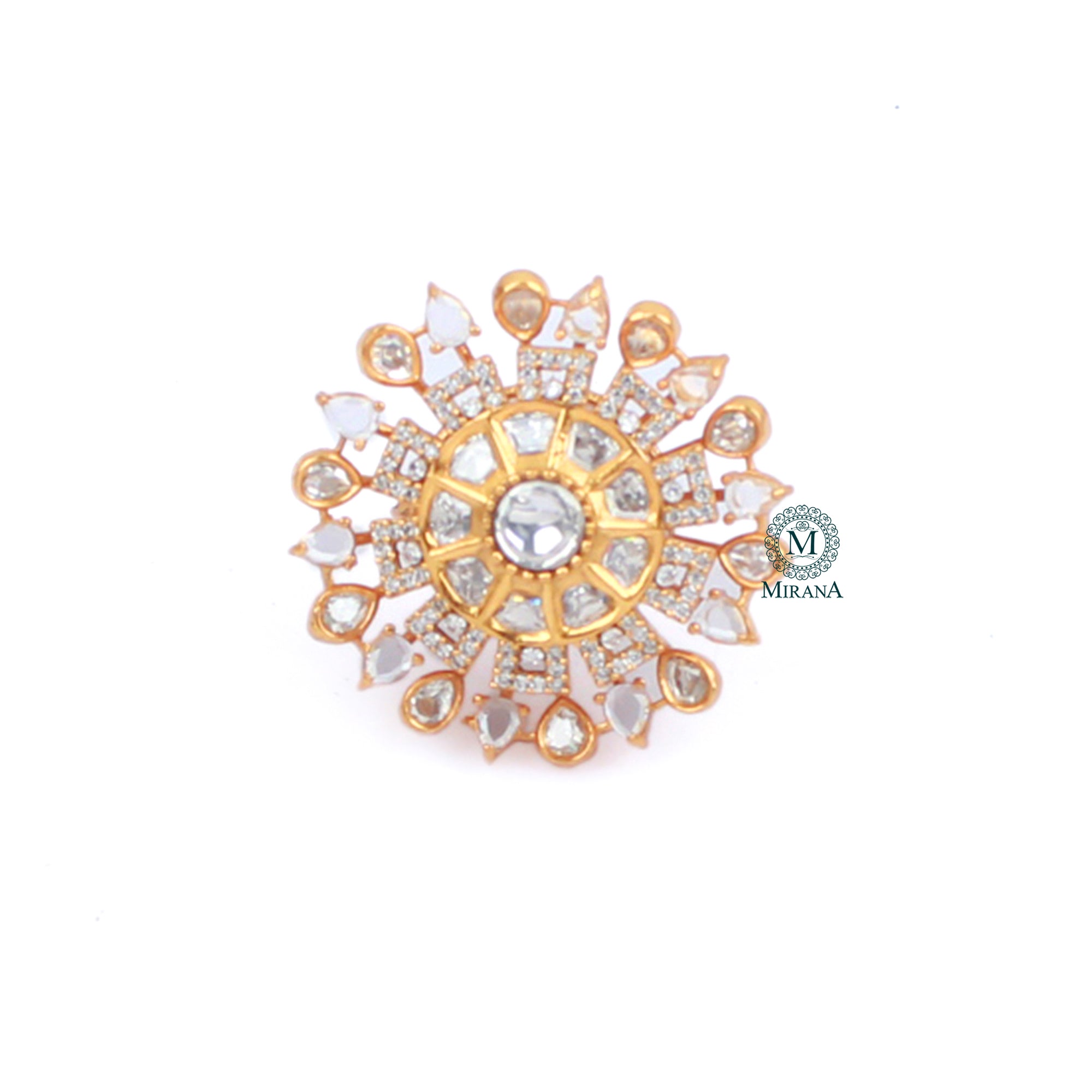 Tejaswini Polki Designer Ring