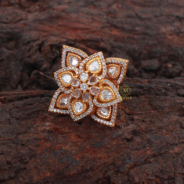 Gungun Polki Designer Ring