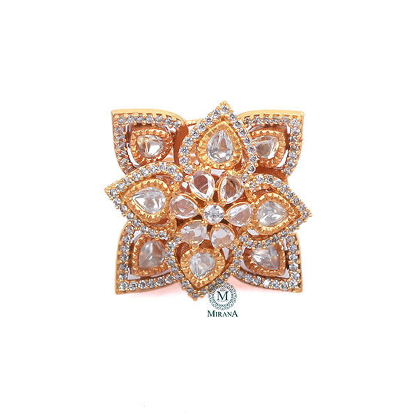 Gungun Polki Designer Ring