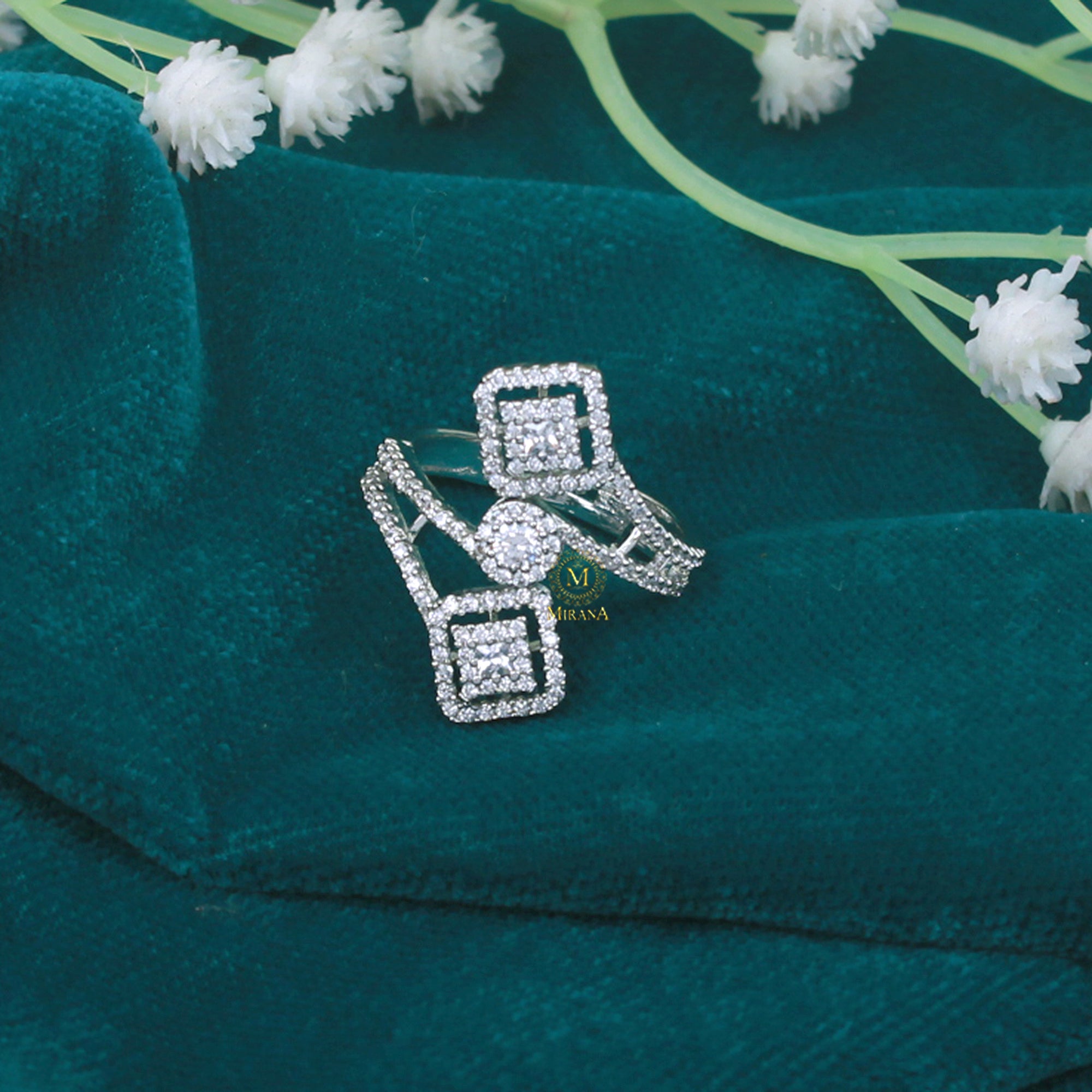 Molisha CZ Designer Ring