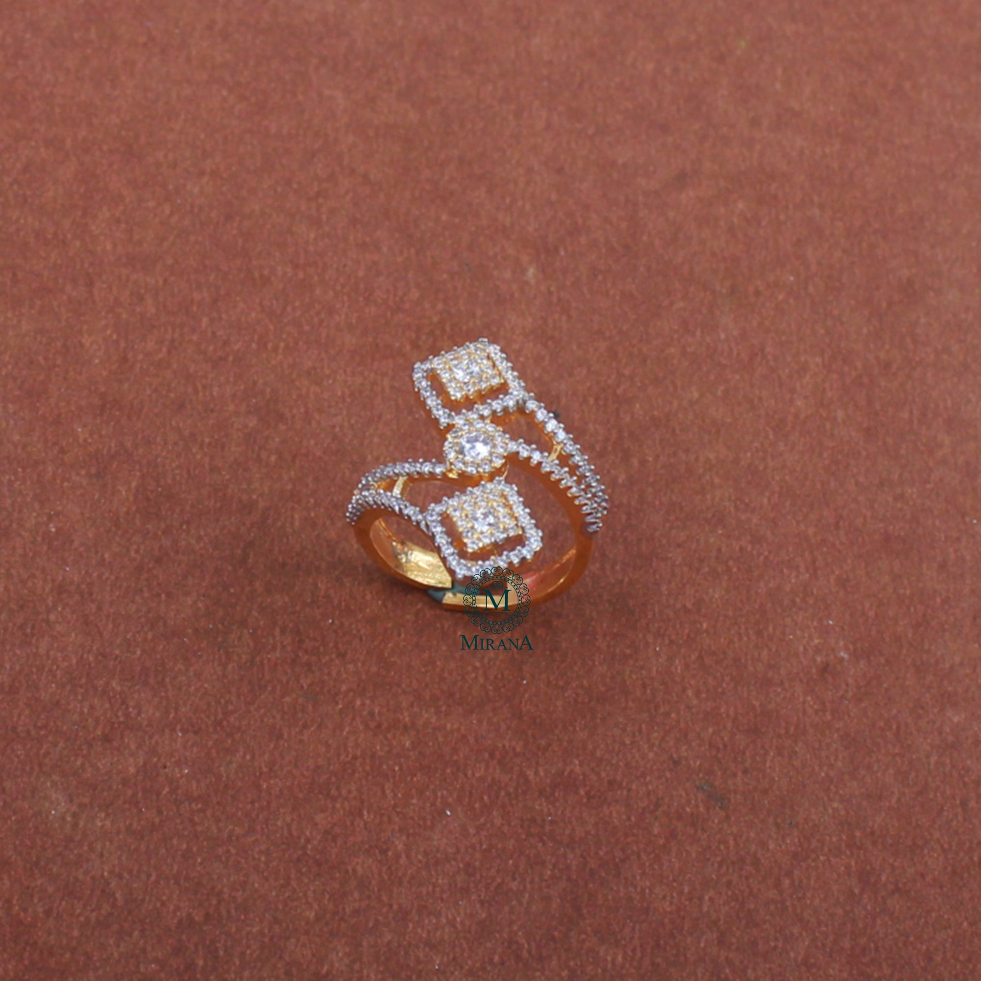 Molisha CZ Designer Ring