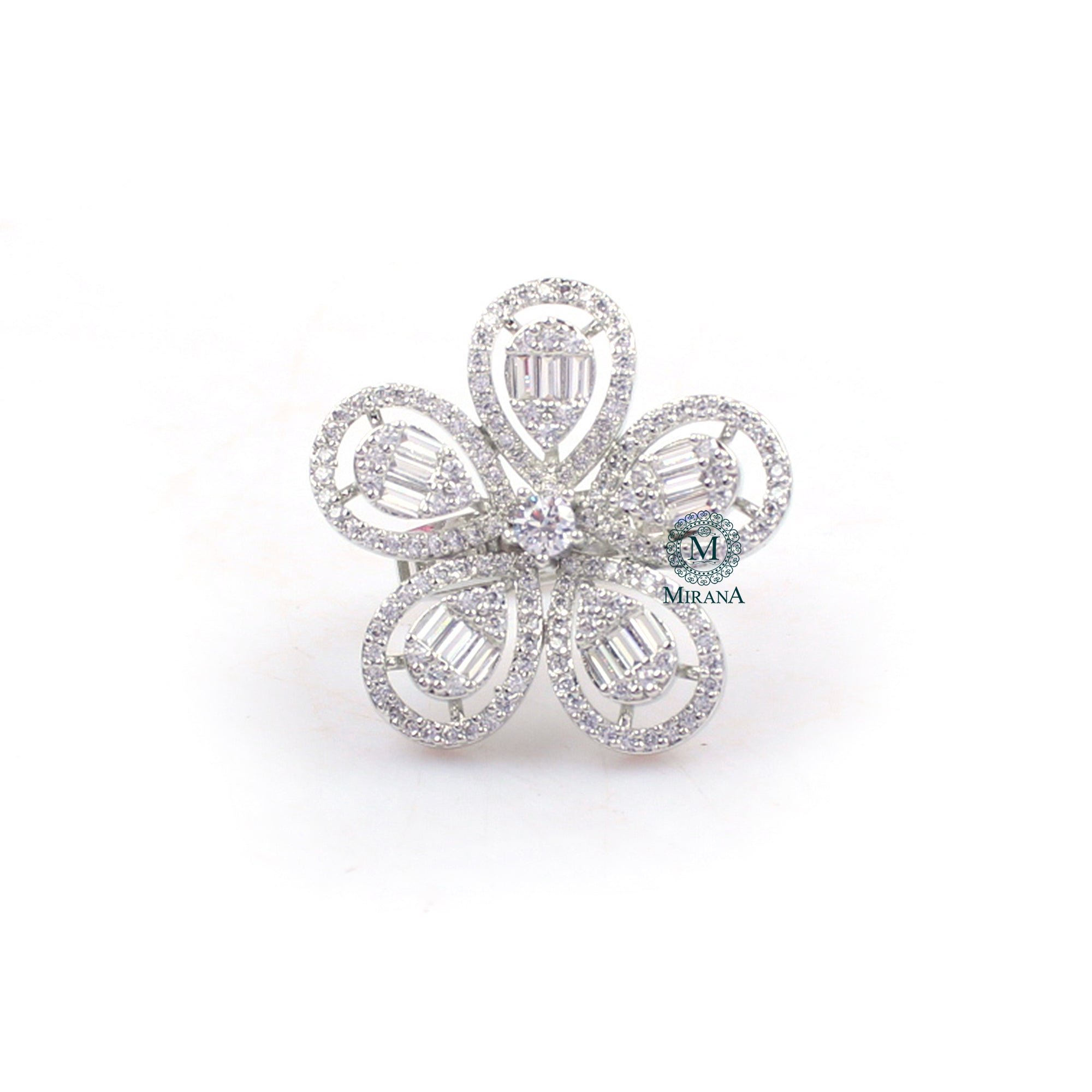 Maeve CZ Designer Ring