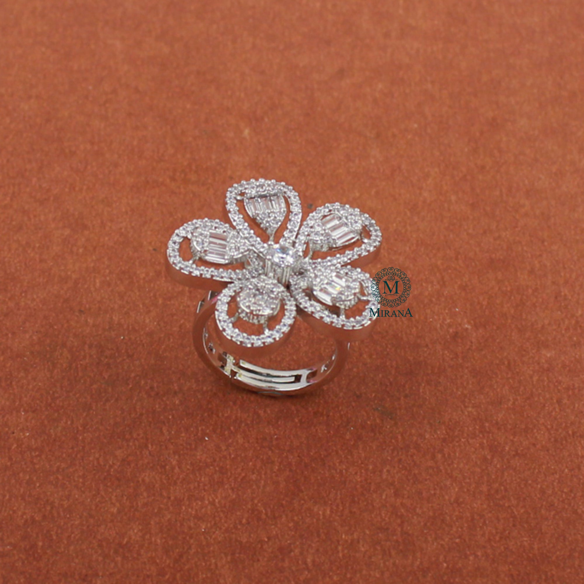 Maeve CZ Designer Ring