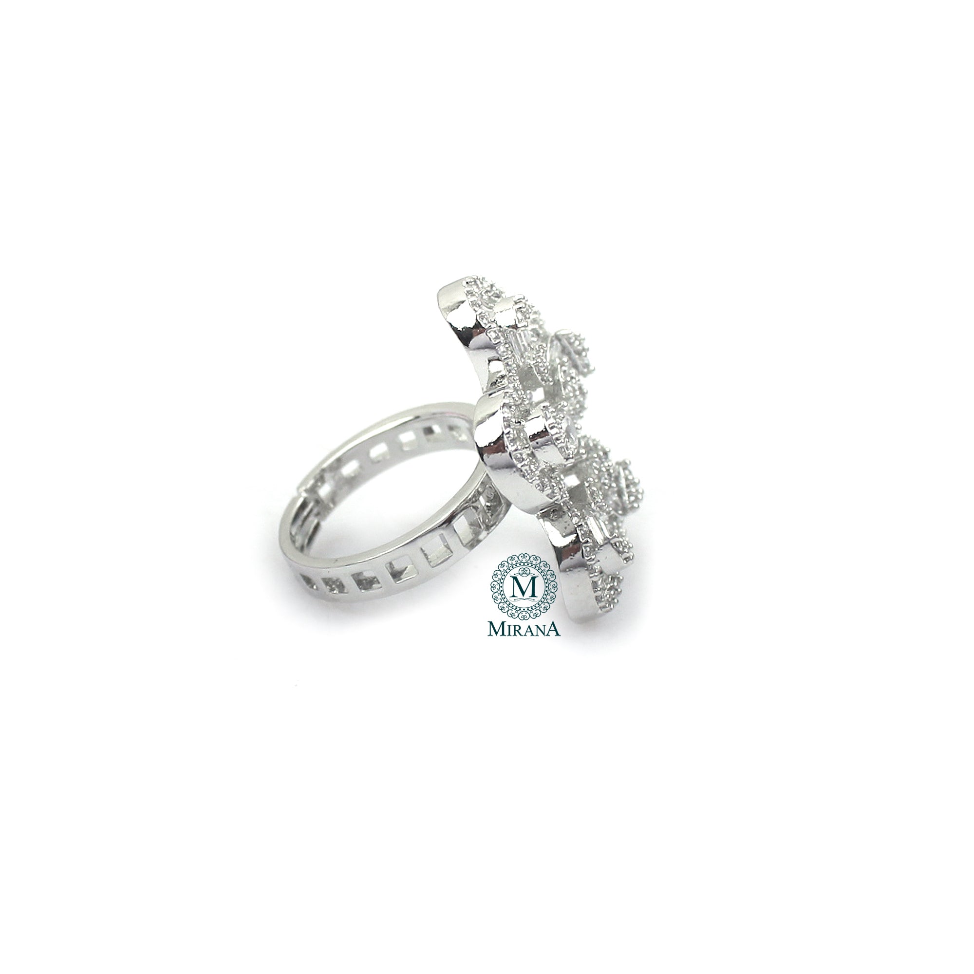 Maeve CZ Designer Ring