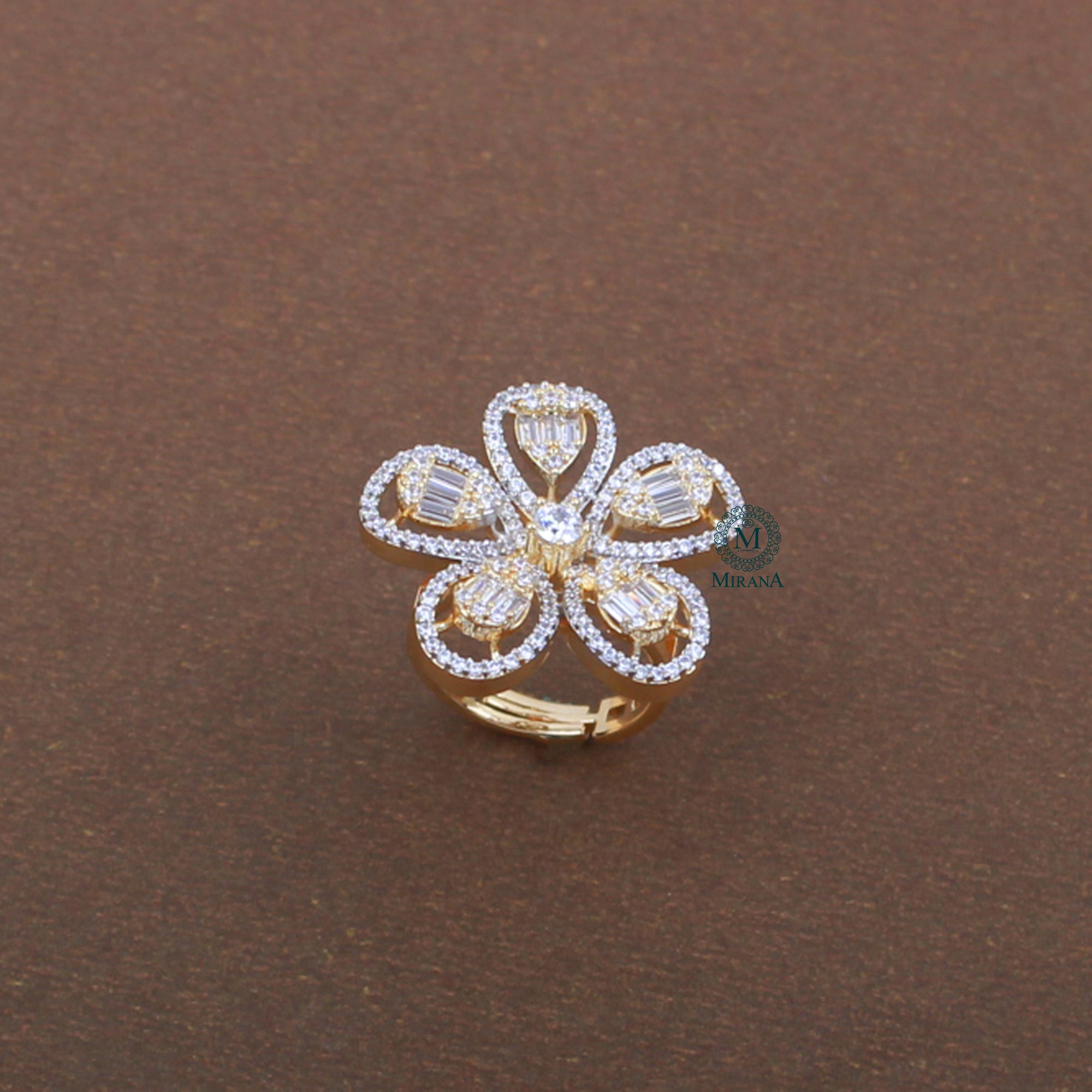 Maeve CZ Designer Ring