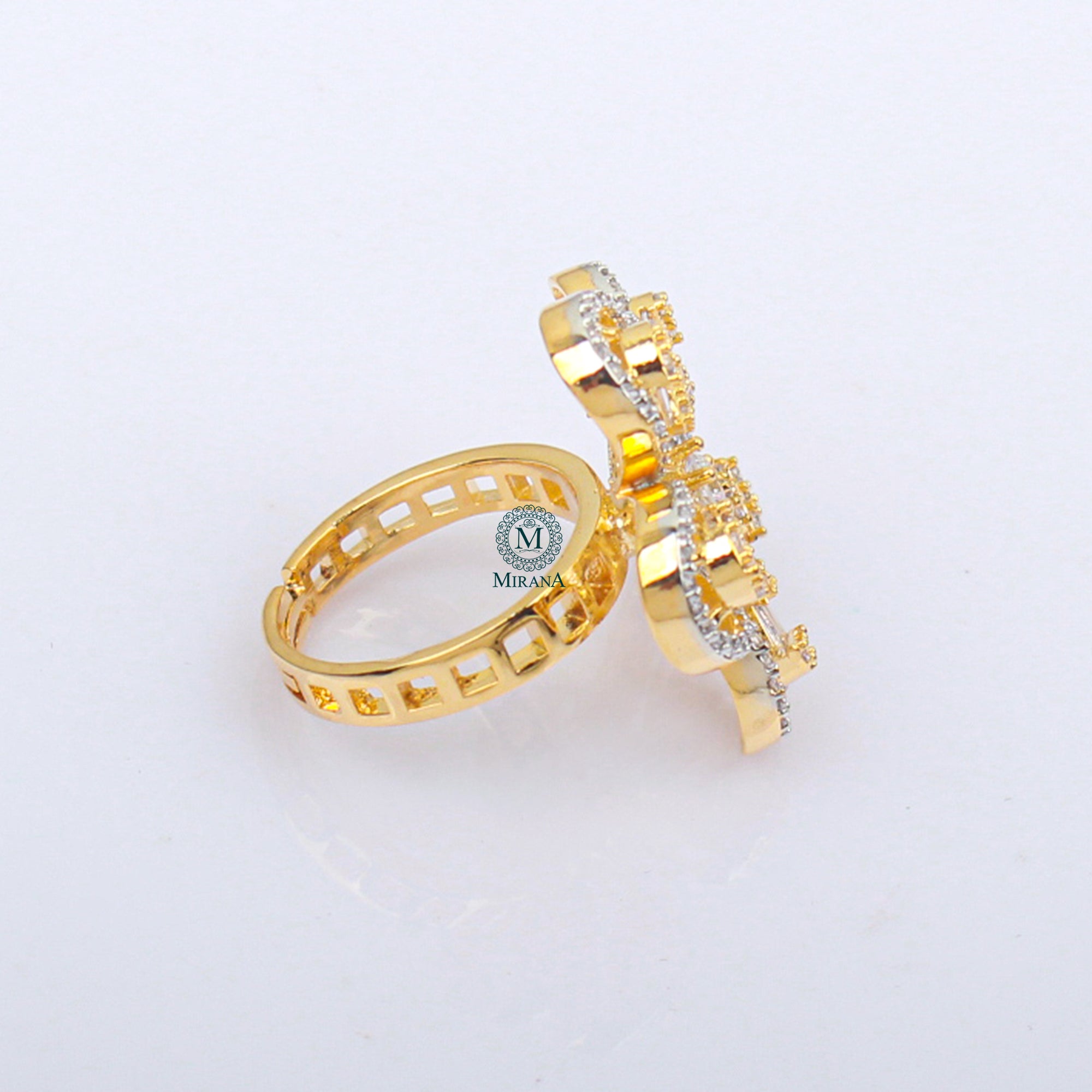 Maeve CZ Designer Ring