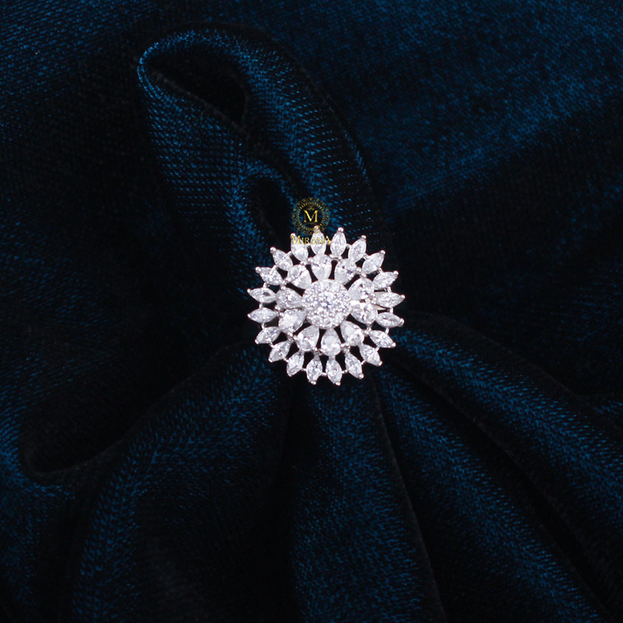 Nancy CZ Designer Ring
