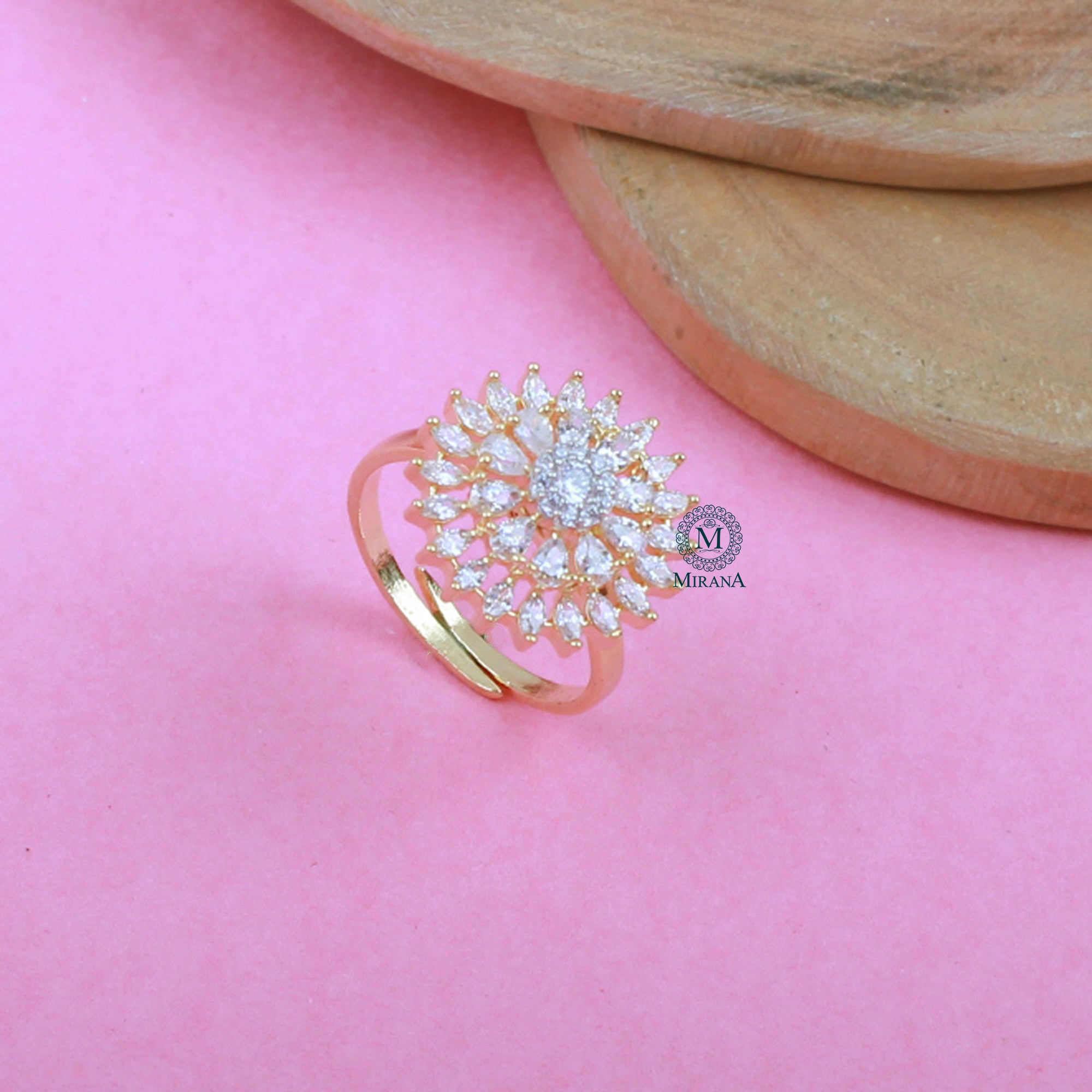 Nancy CZ Designer Ring