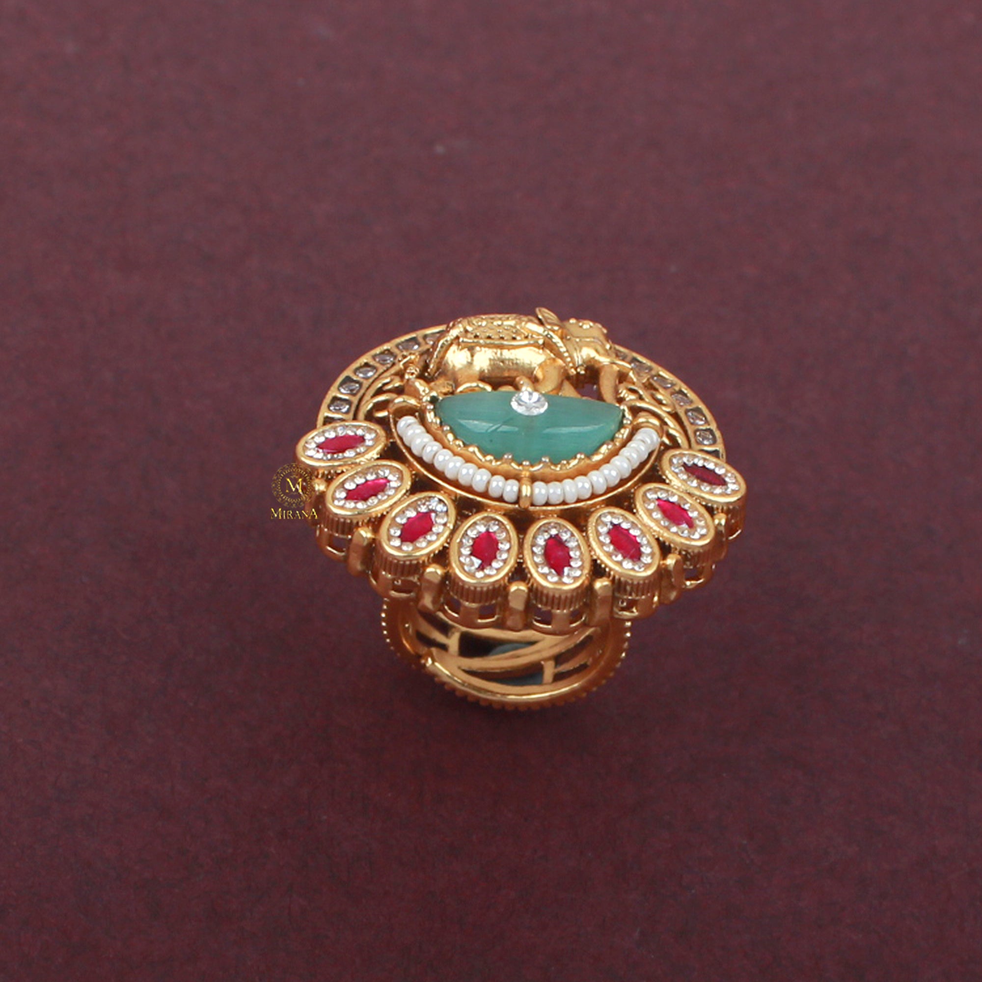 Gaja Antique Designer Ring