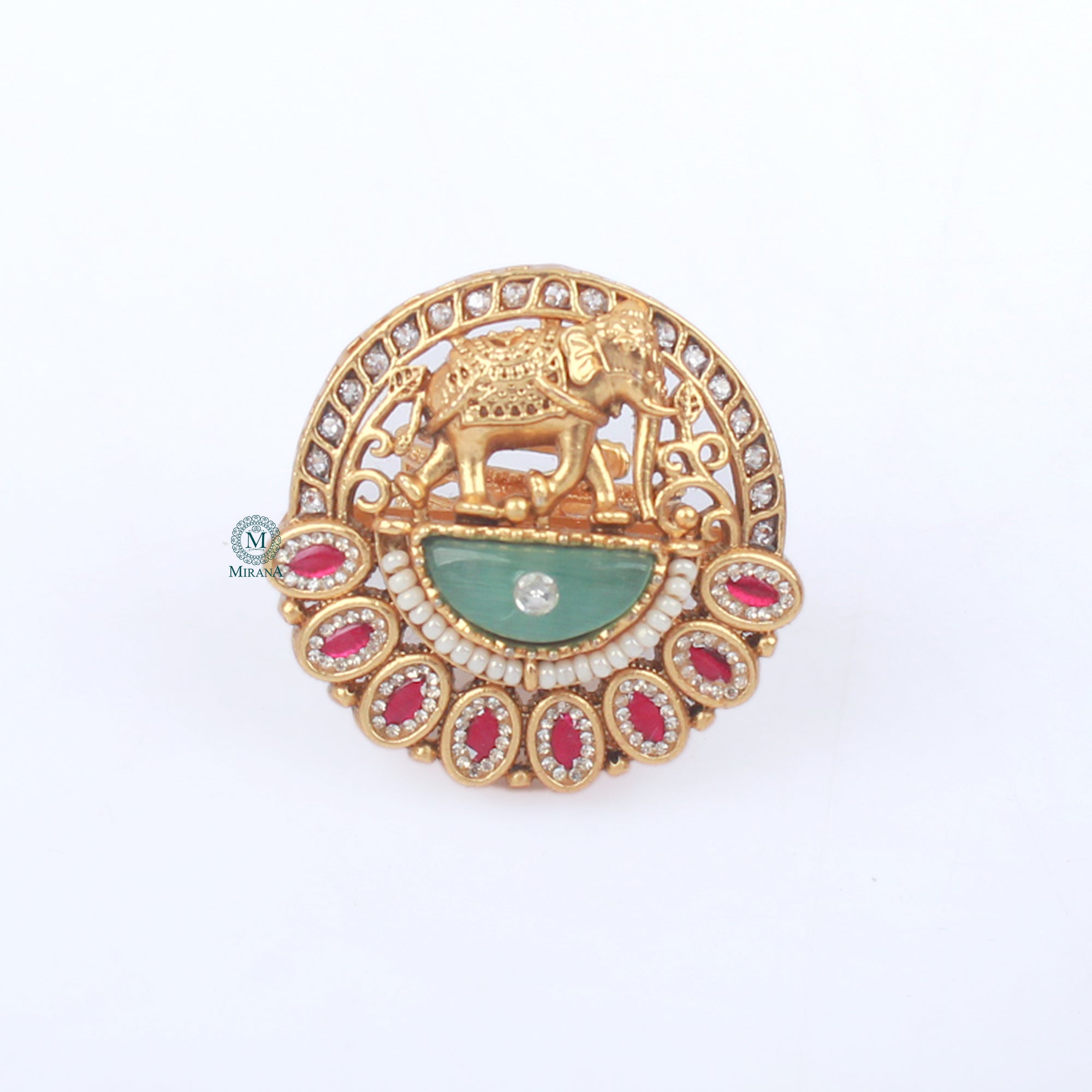 Gaja Antique Designer Ring