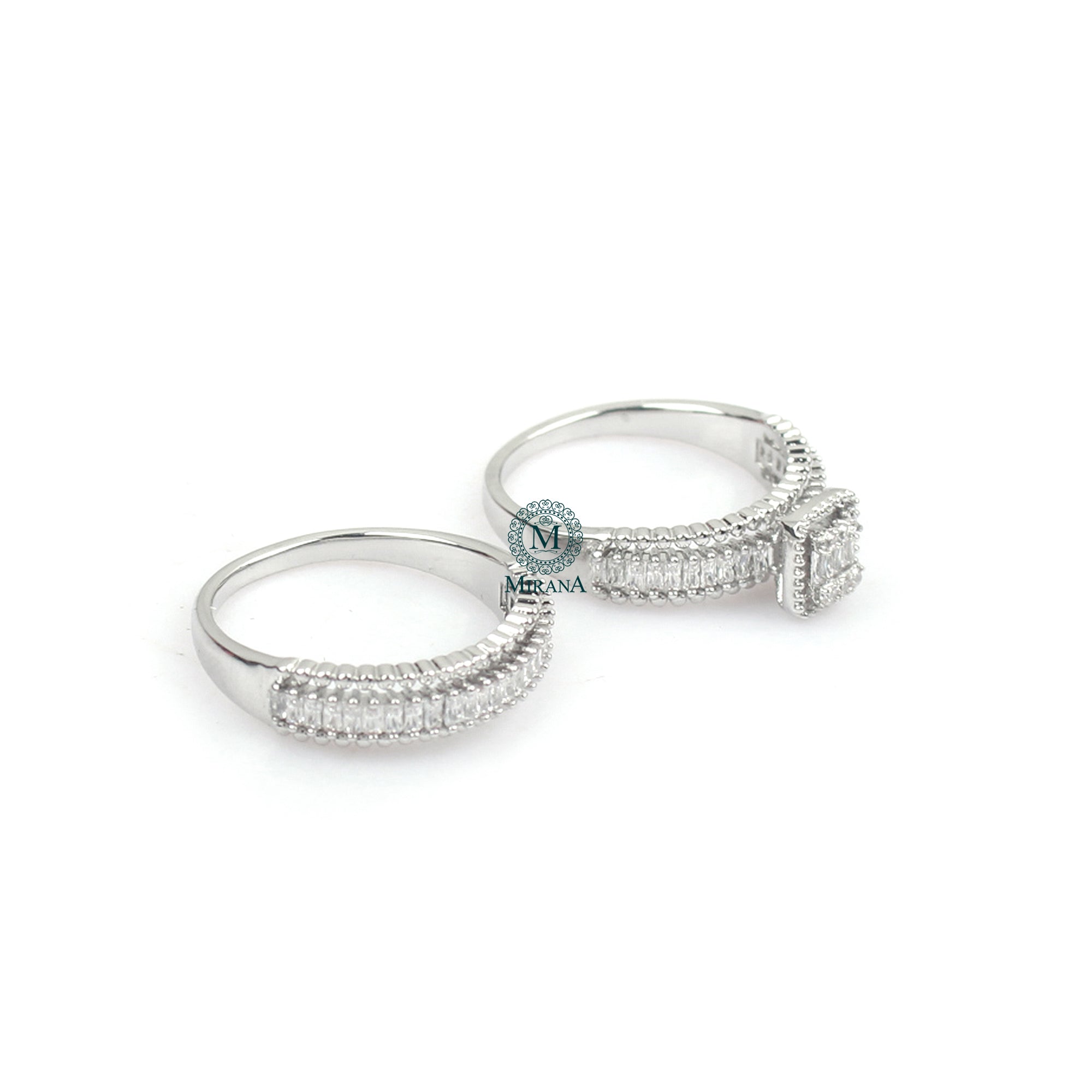 Ayla Stacking CZ Designer Ring