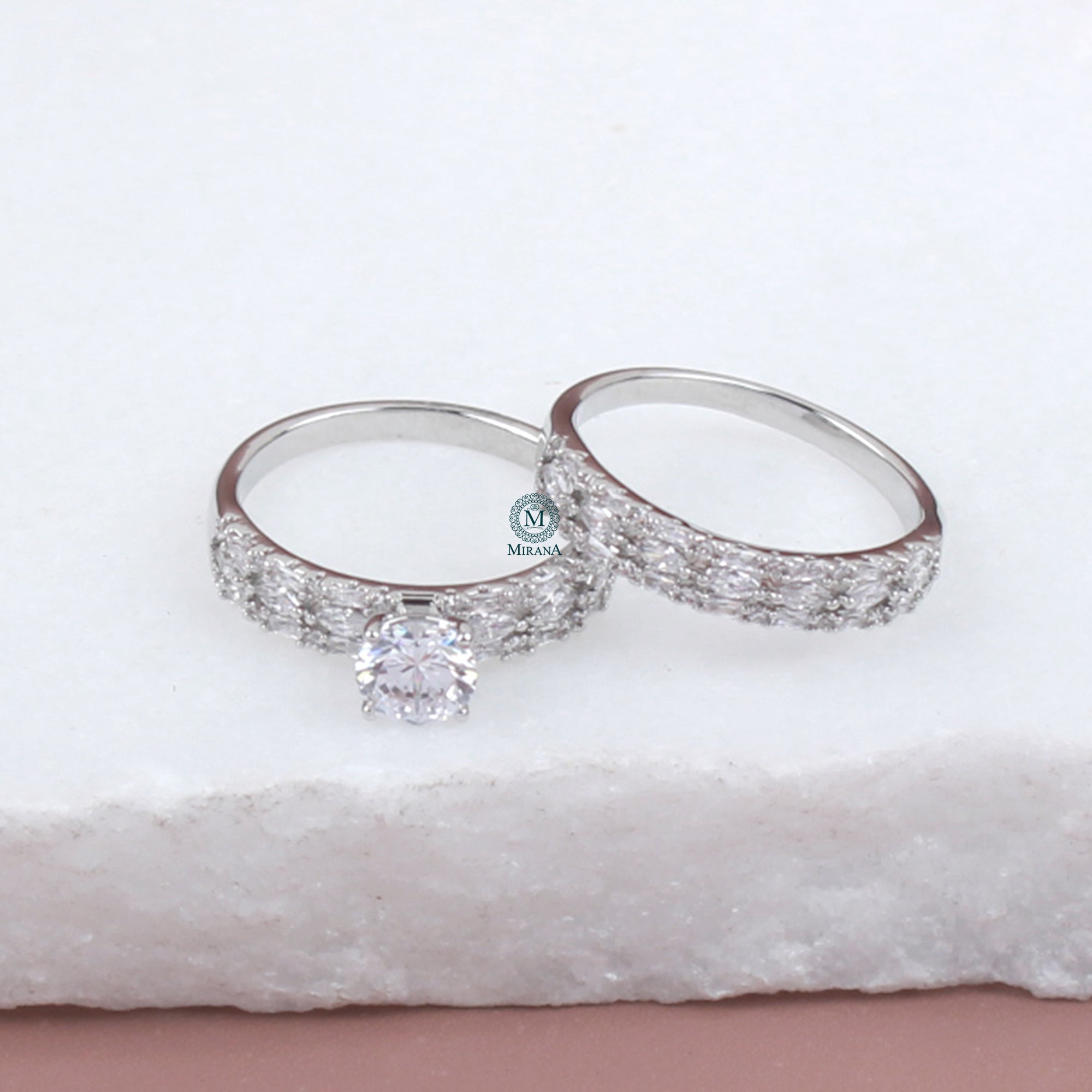 Naisha Stacking CZ Designer Ring