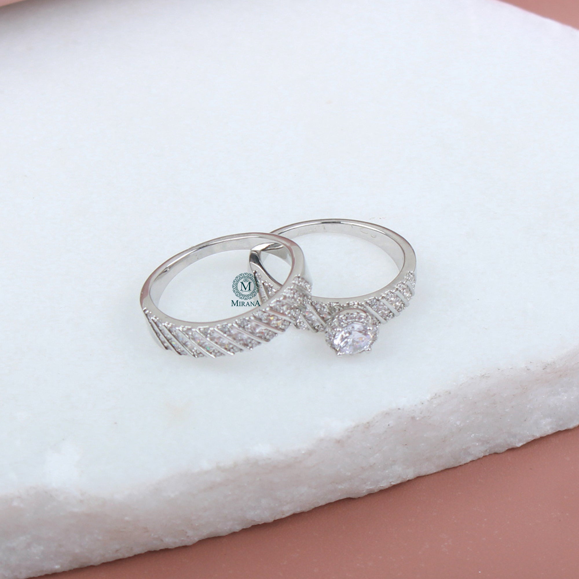 Emily Stacking CZ Designer Ring