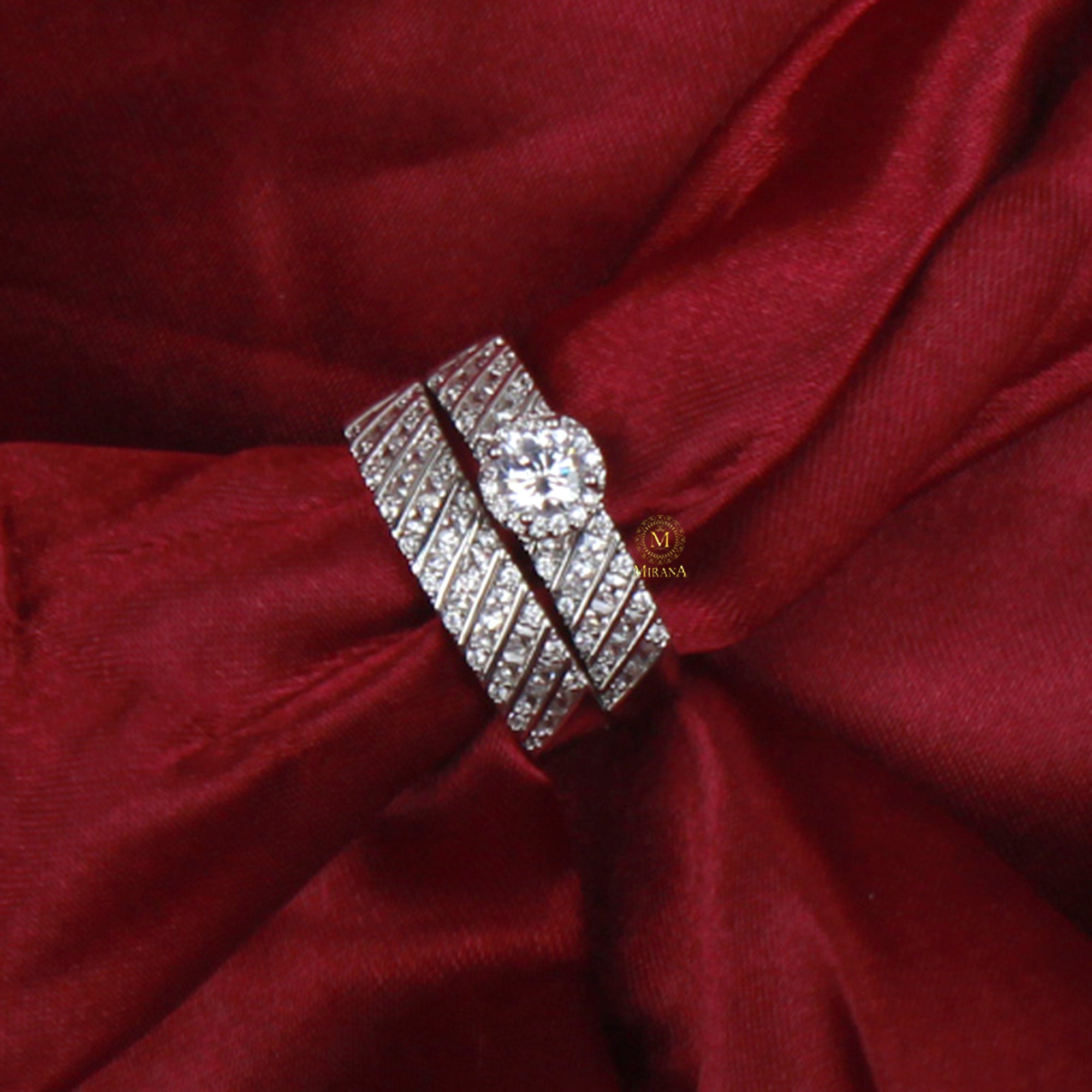 Emily Stacking CZ Designer Ring