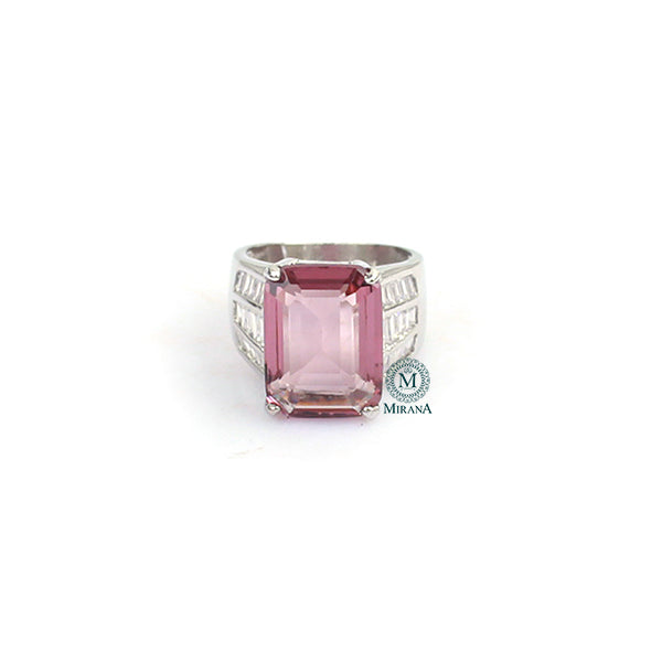 Leilani Wine Colour Designer Ring