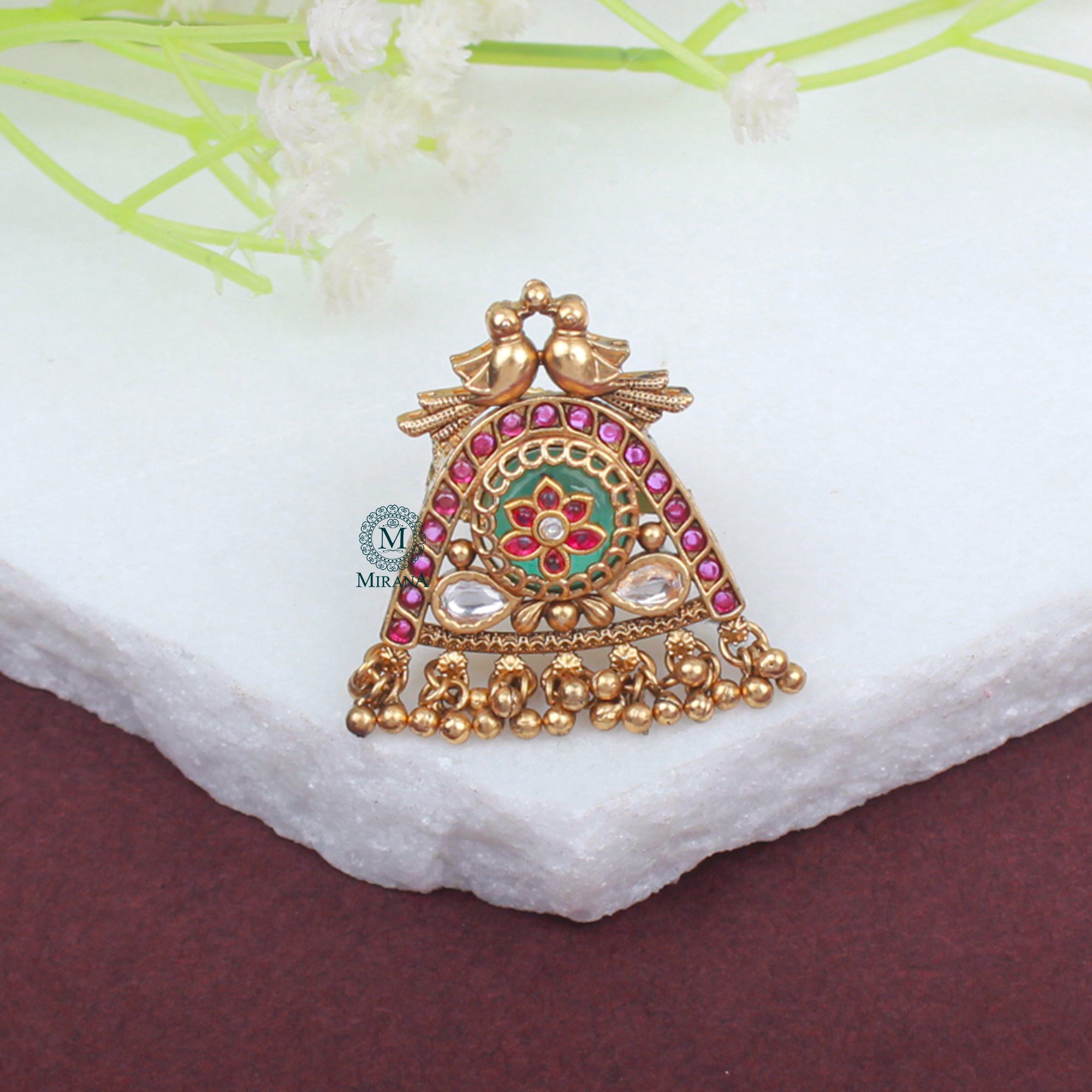 Veena Antique Designer Ring