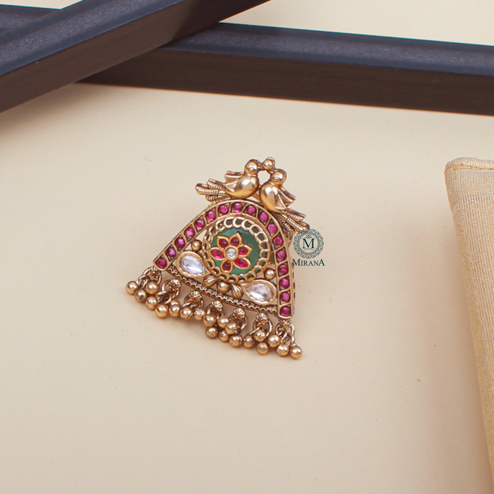 Veena Antique Designer Ring