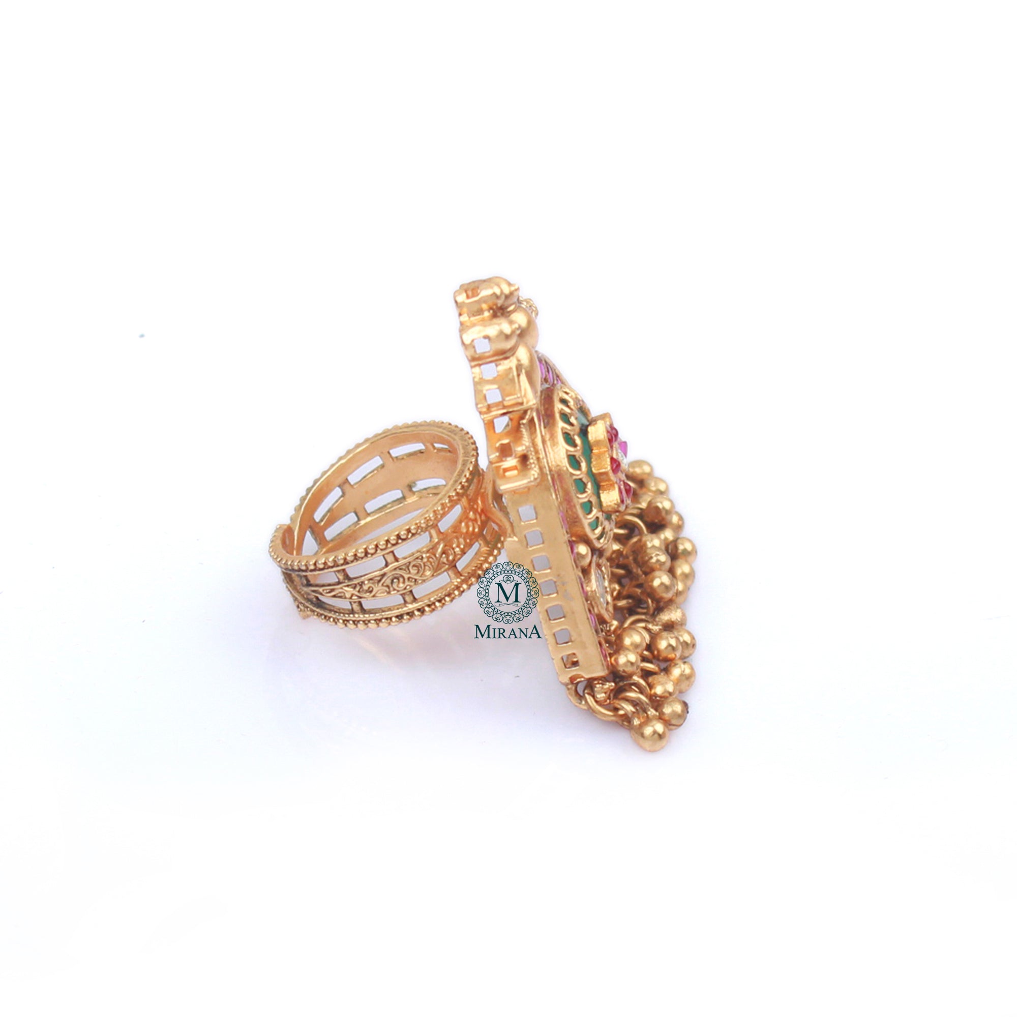 Veena Antique Designer Ring