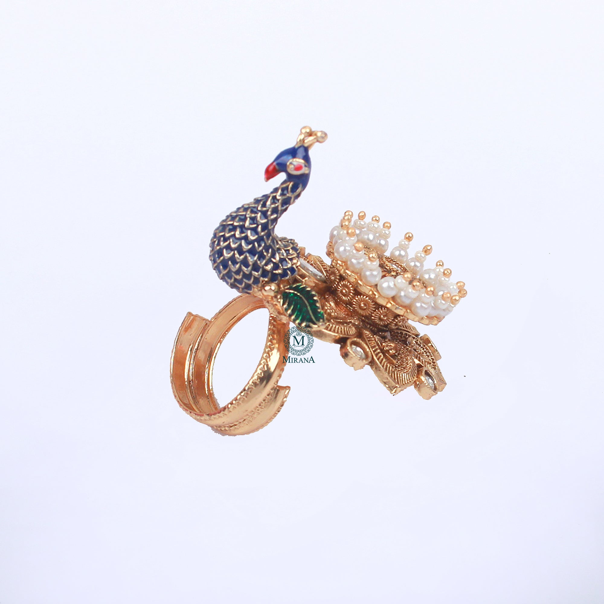 Siya Pearl Antique Designer Ring