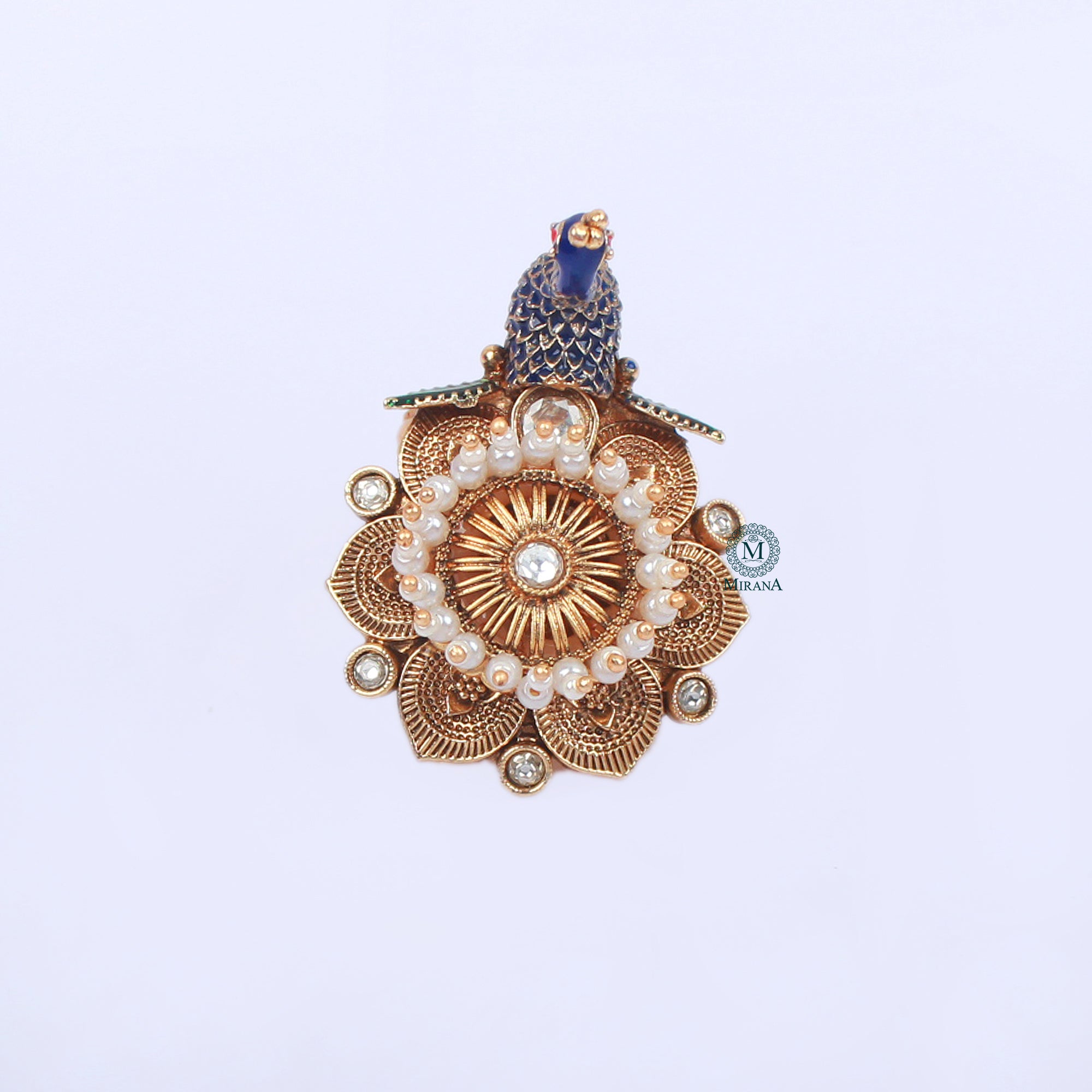 Siya Pearl Antique Designer Ring