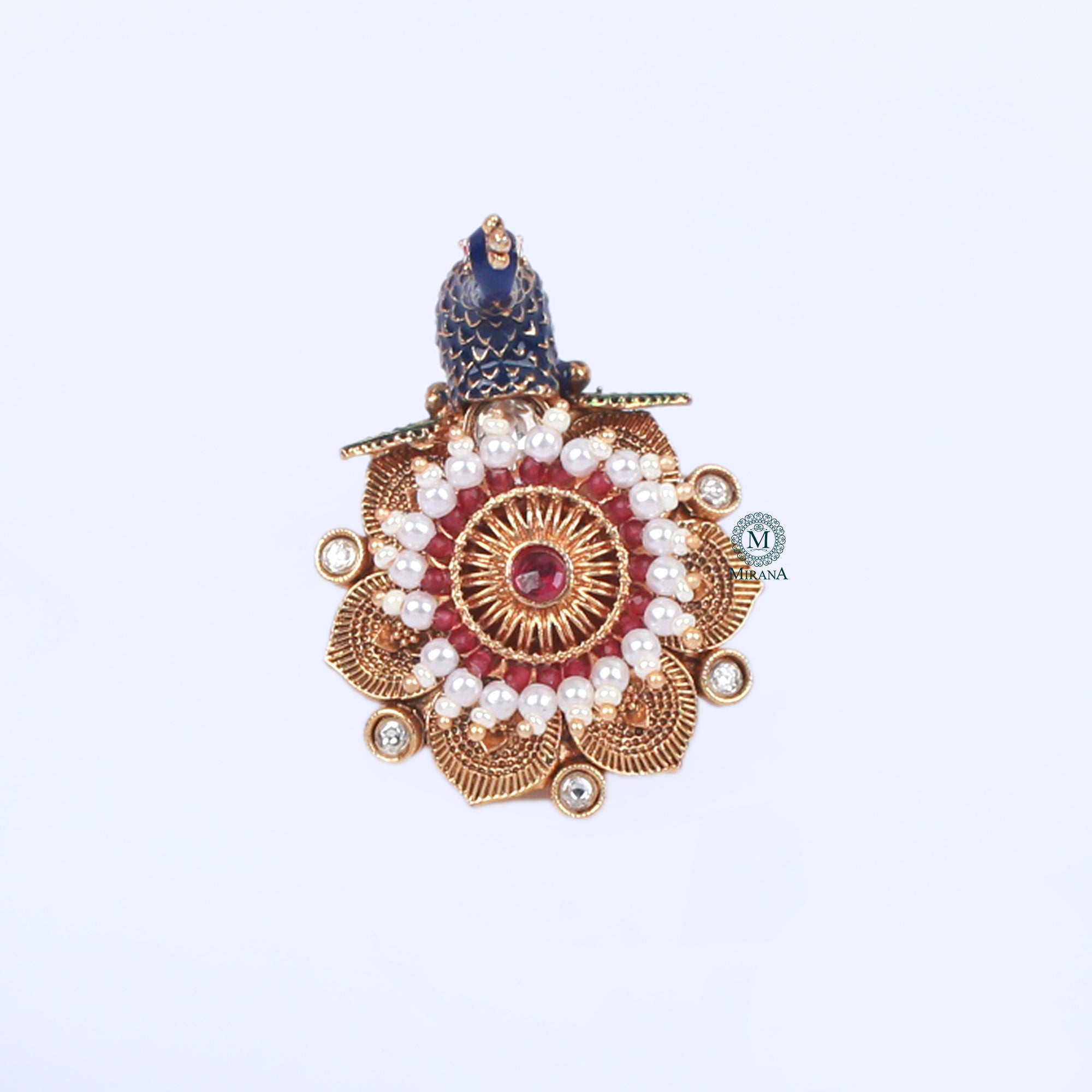Siya Ruby Antique Designer Ring