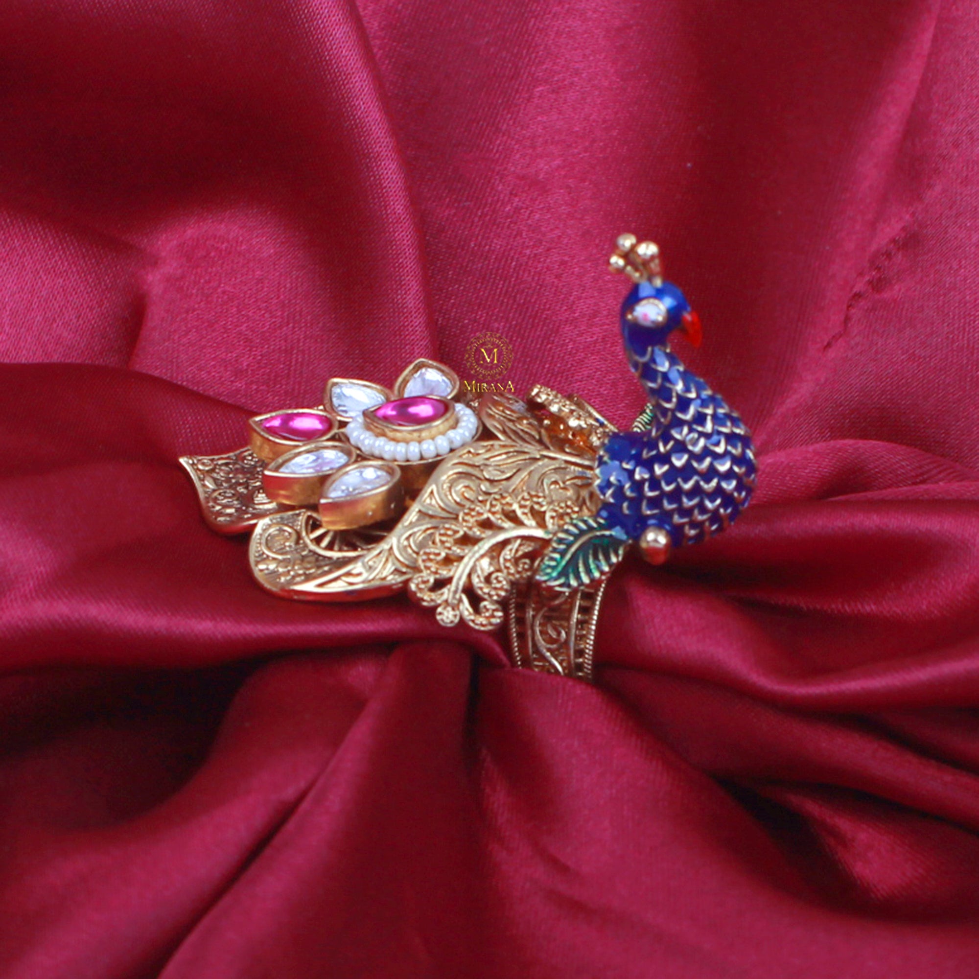 Kruttika Ruby Antique Designer Ring