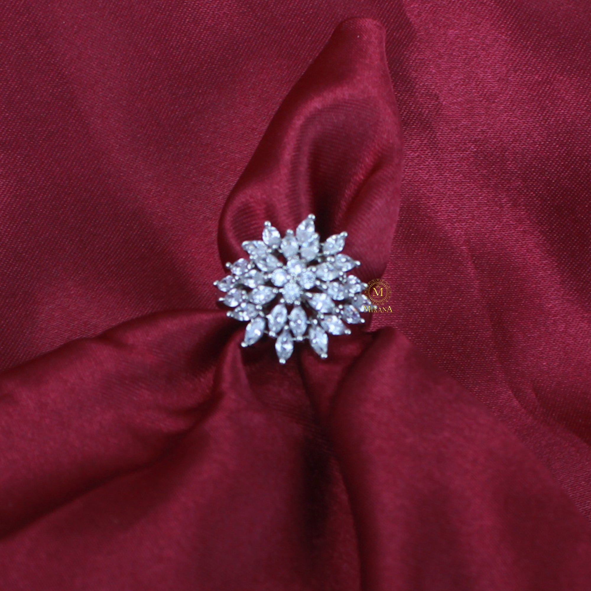 Simi CZ Designer Ring