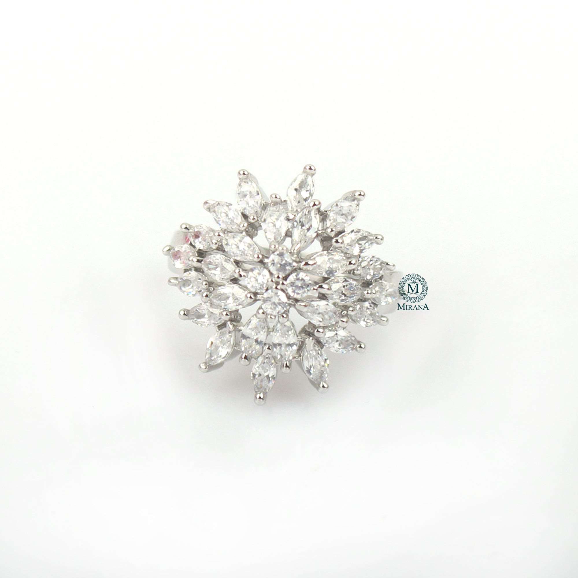Simi CZ Designer Ring