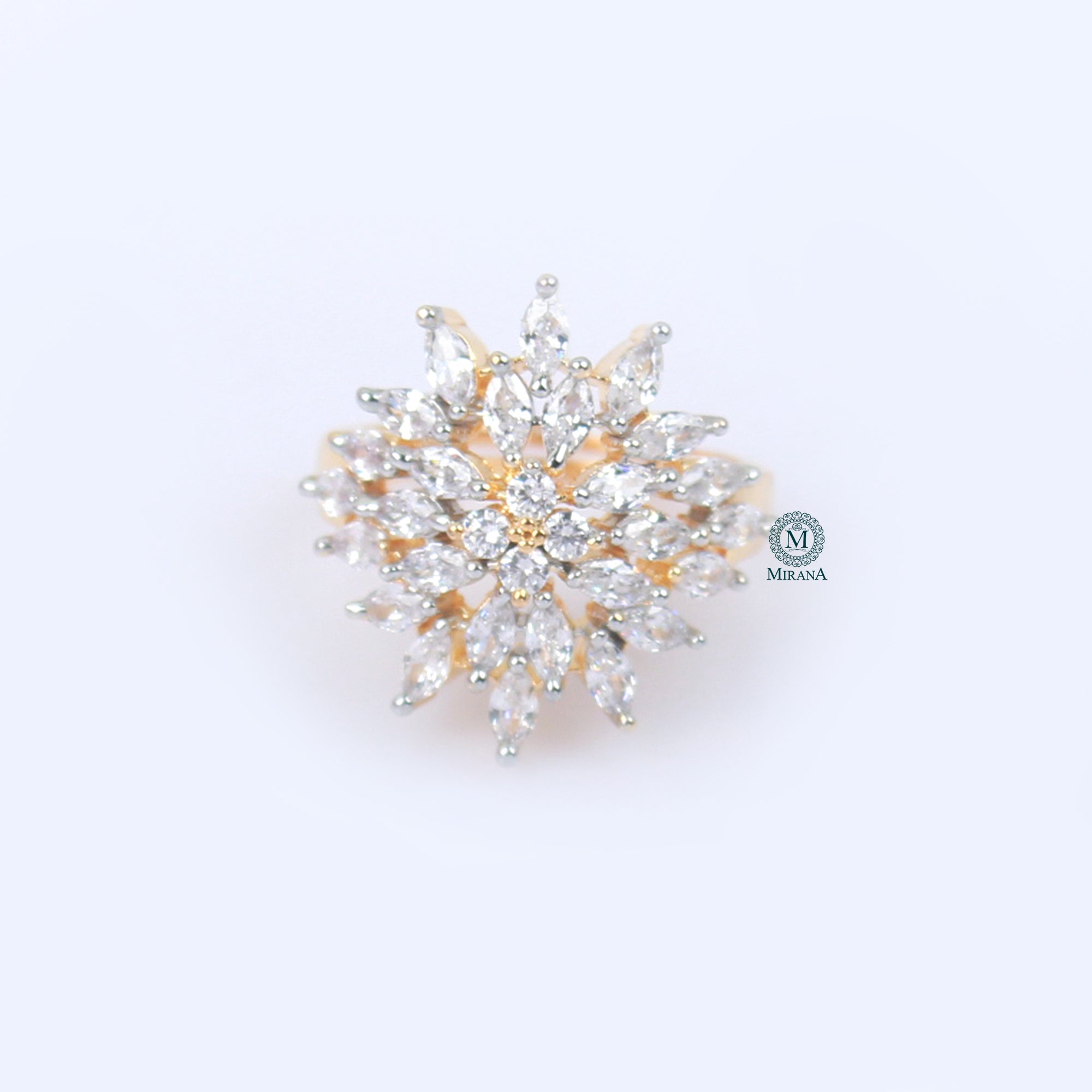Simi CZ Designer Ring