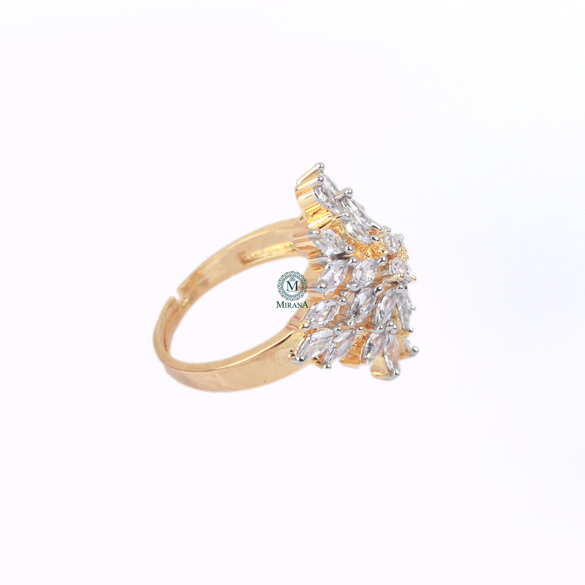 Simi CZ Designer Ring