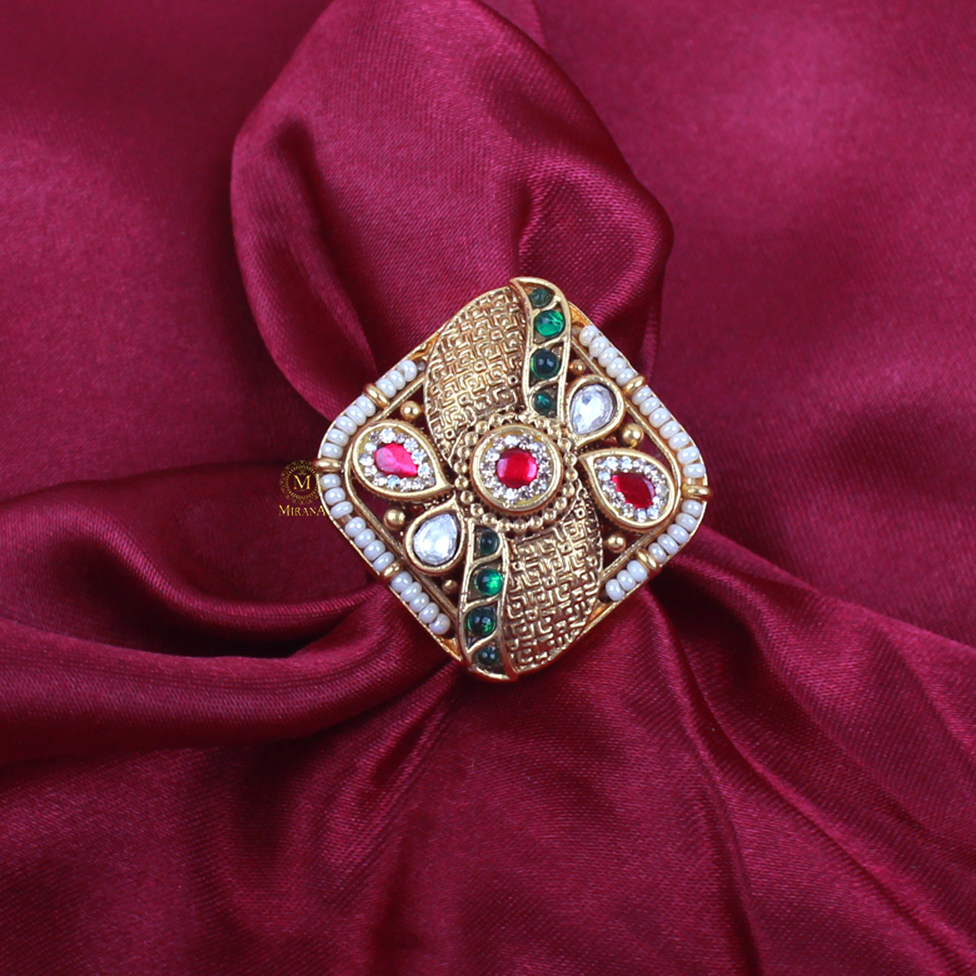 Suryashi Antique Designer Ring