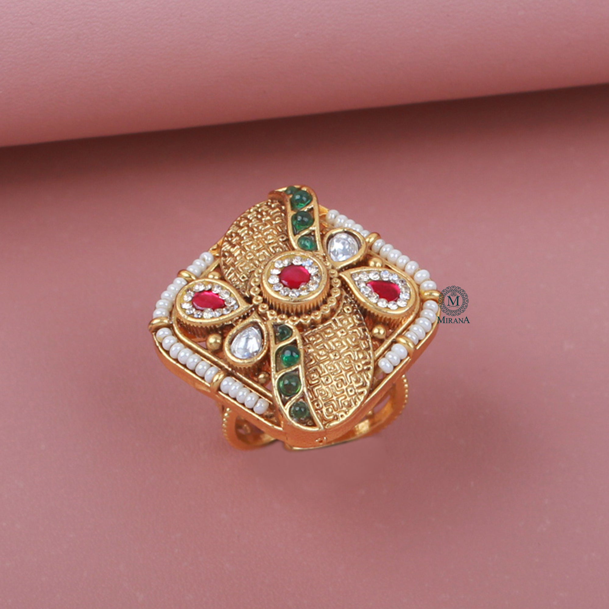 Suryashi Antique Designer Ring