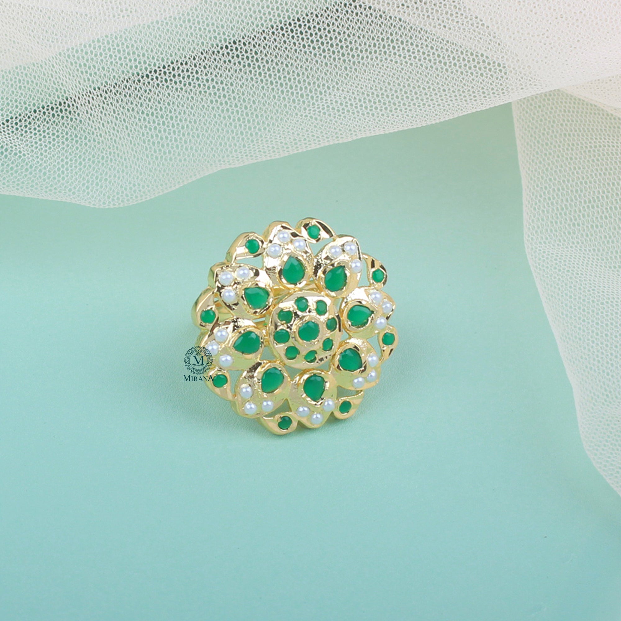 Chavi Jadau Designer Ring