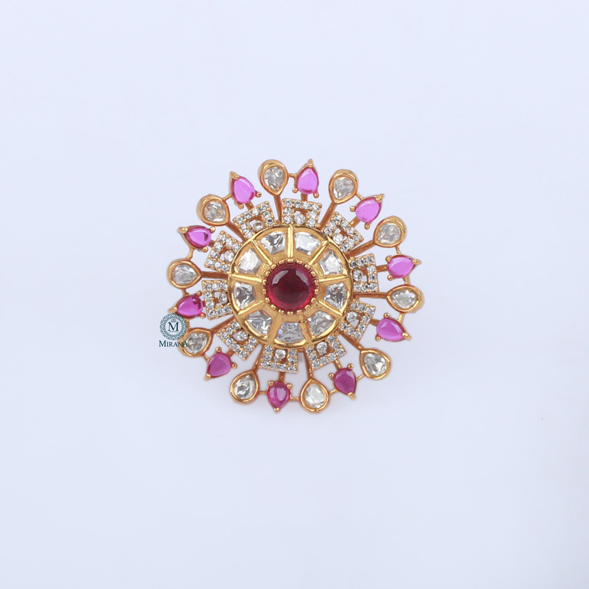 Dhriti Polki Designer Ring