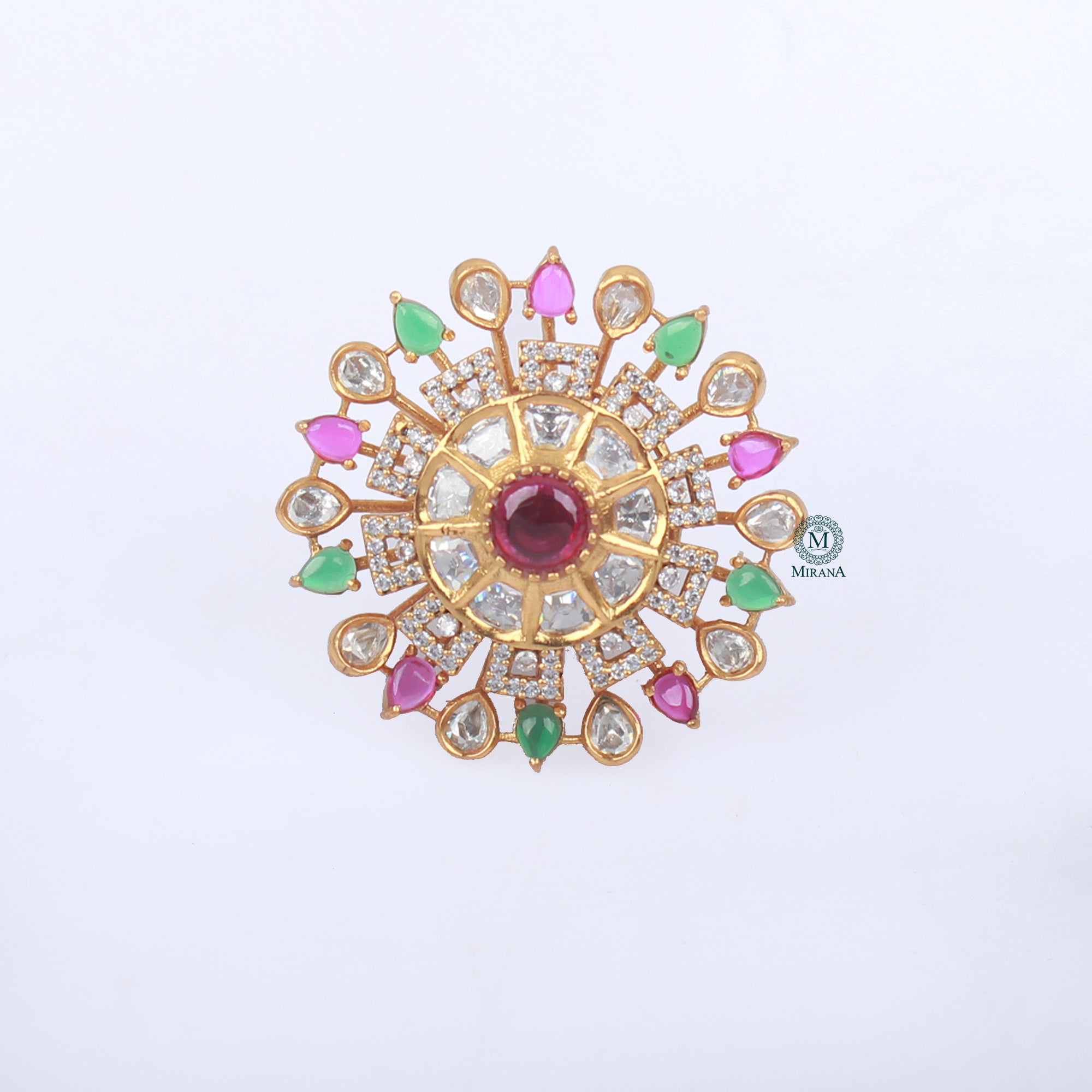 Dhriti Polki Designer Ring