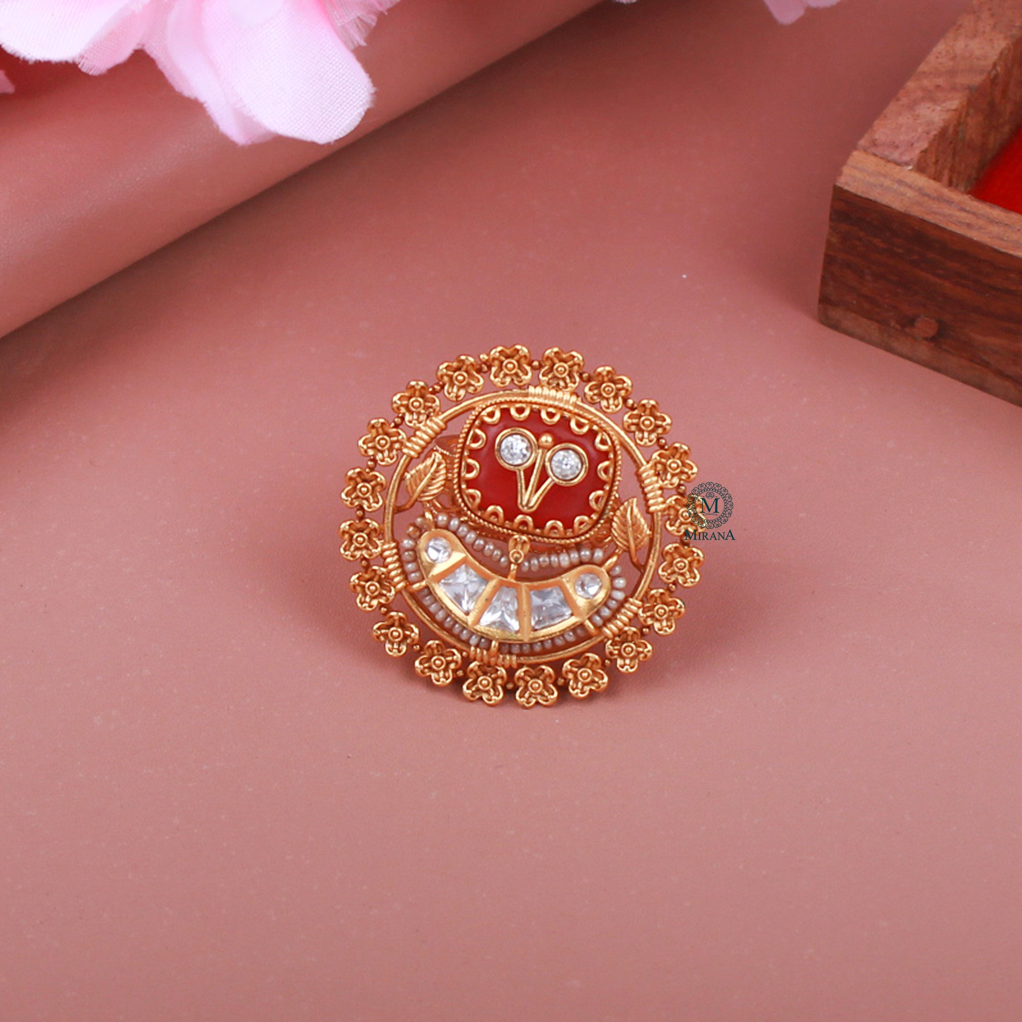 Dhanya Antique Designer Ring