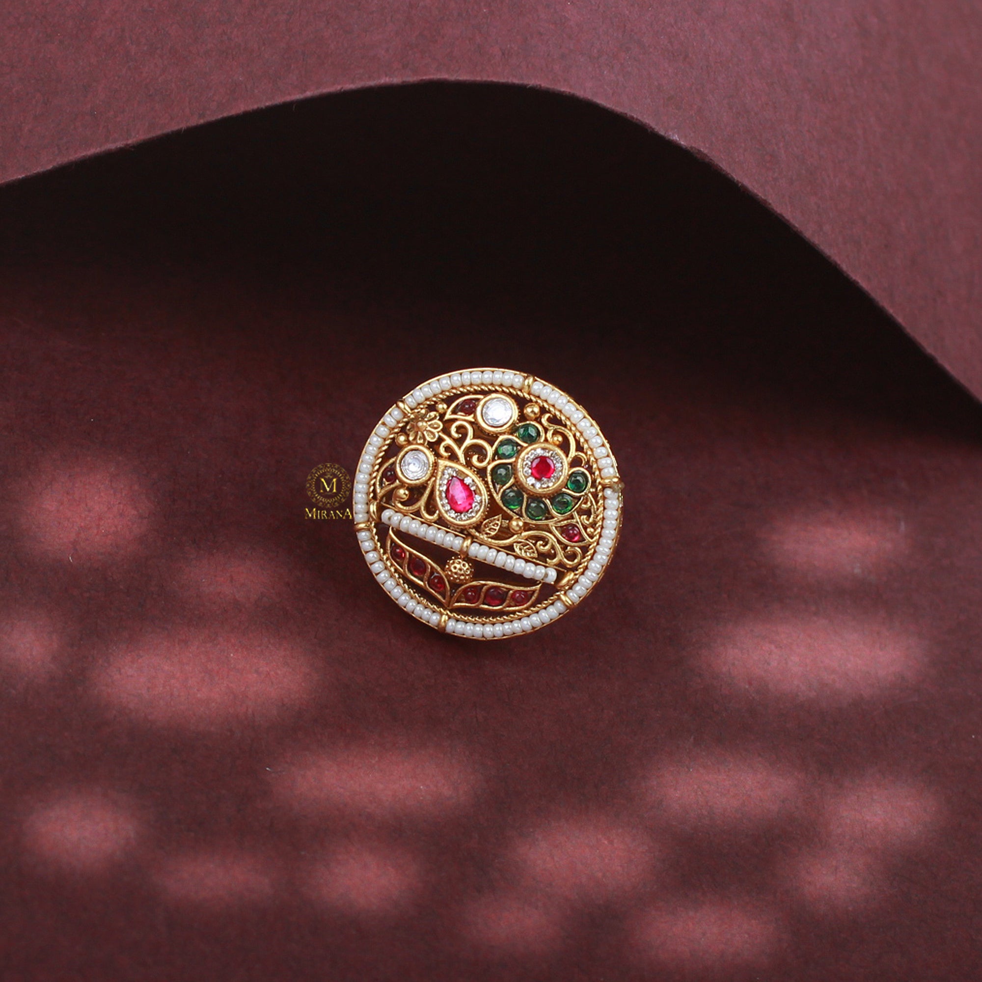 Pragya Antique Designer Ring