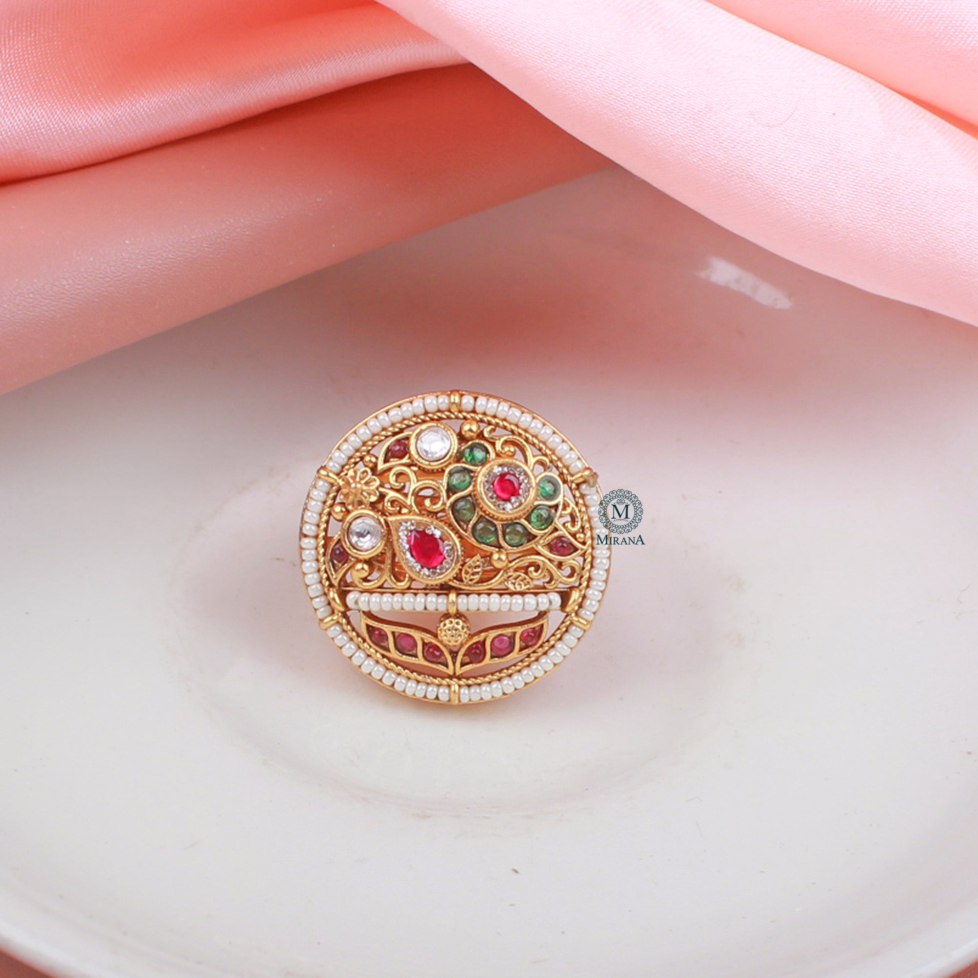 Pragya Antique Designer Ring
