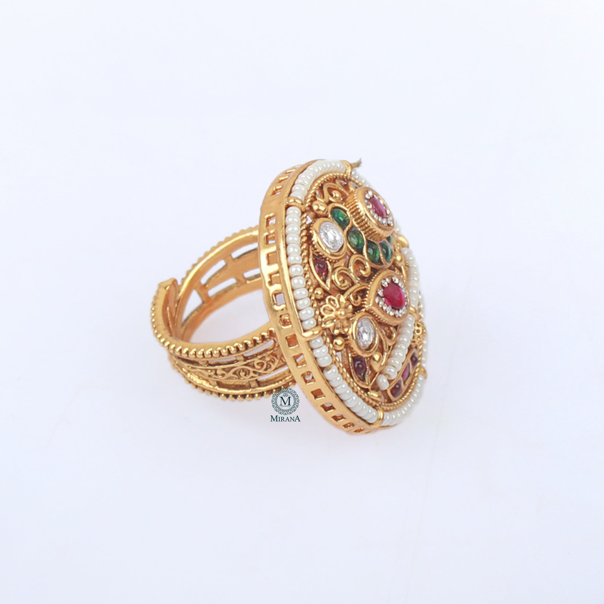 Pragya Antique Designer Ring