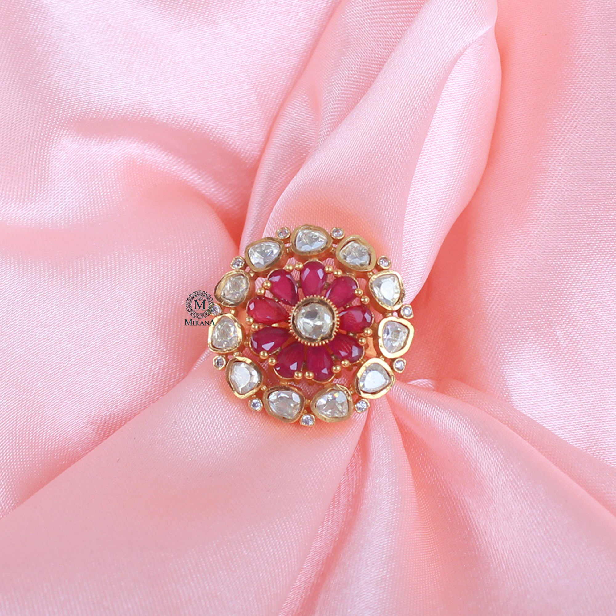 Mehak Moissanite Designer Ring