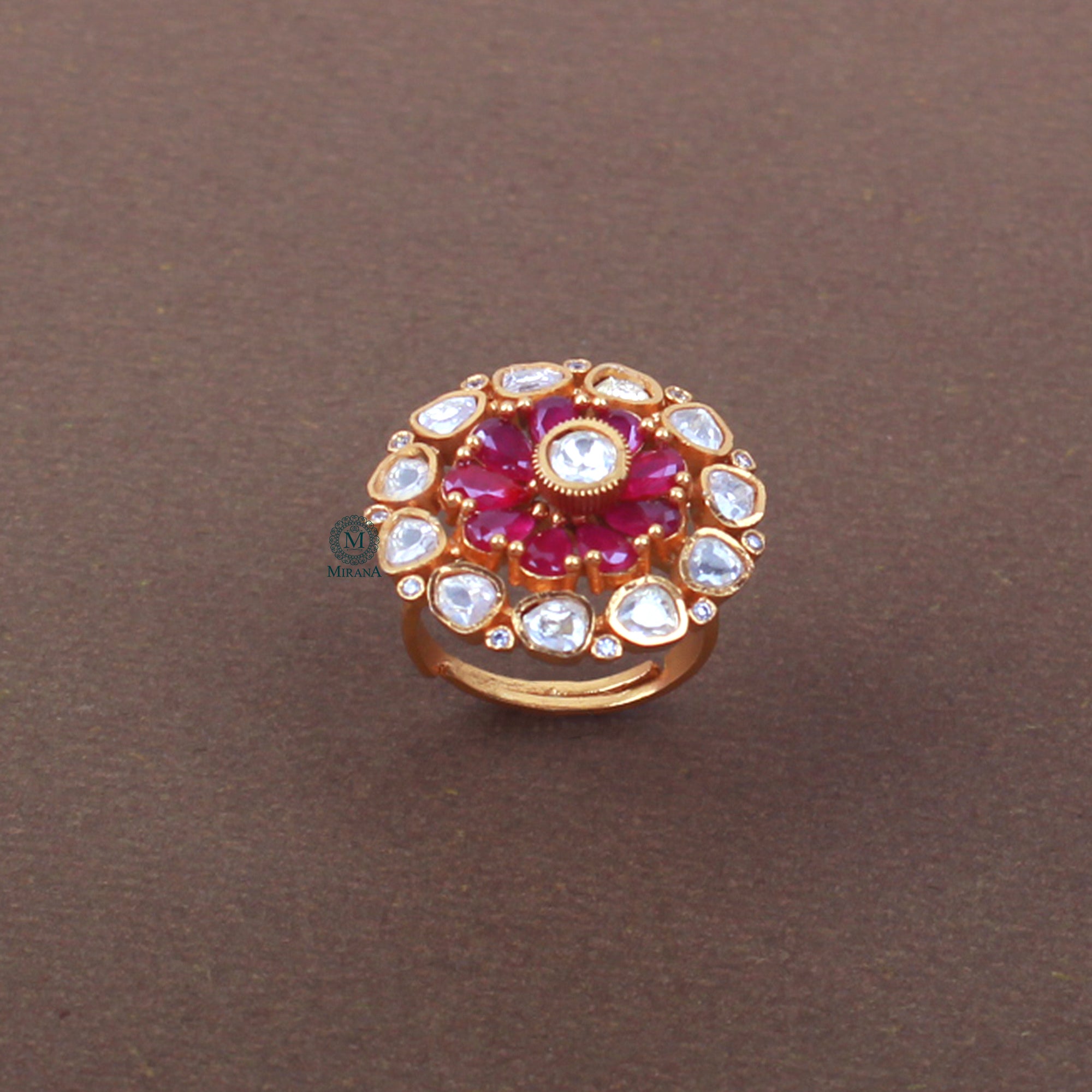 Mehak Moissanite Designer Ring