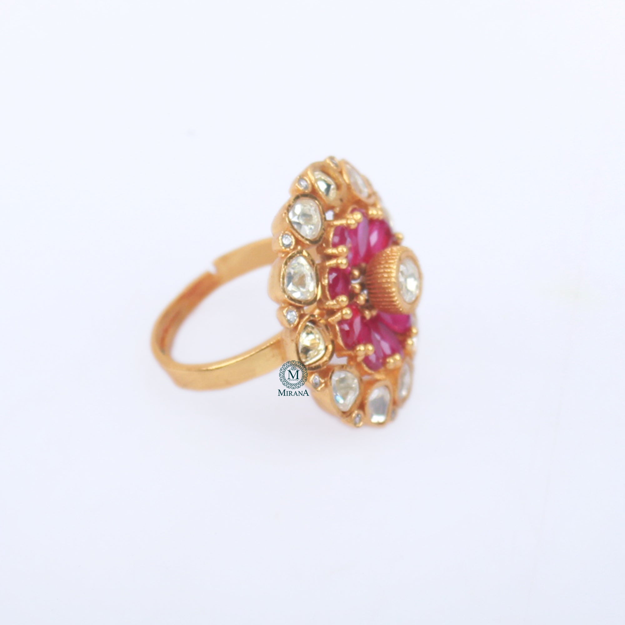 Mehak Moissanite Designer Ring