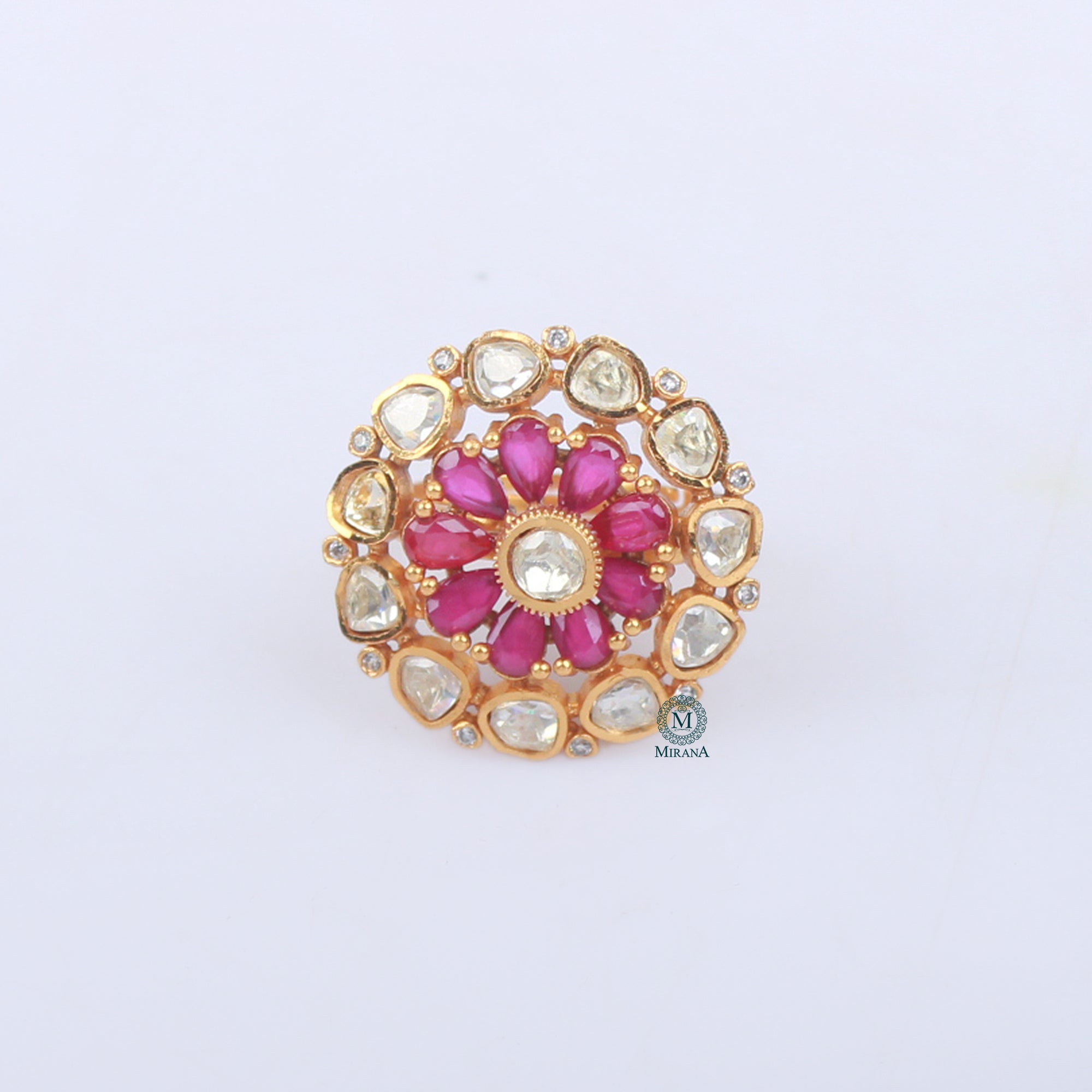 Mehak Moissanite Designer Ring