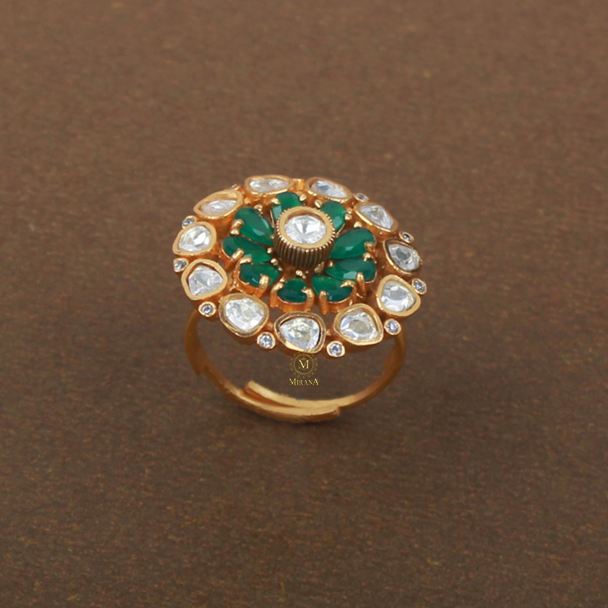 Mehak Moissanite Designer Ring