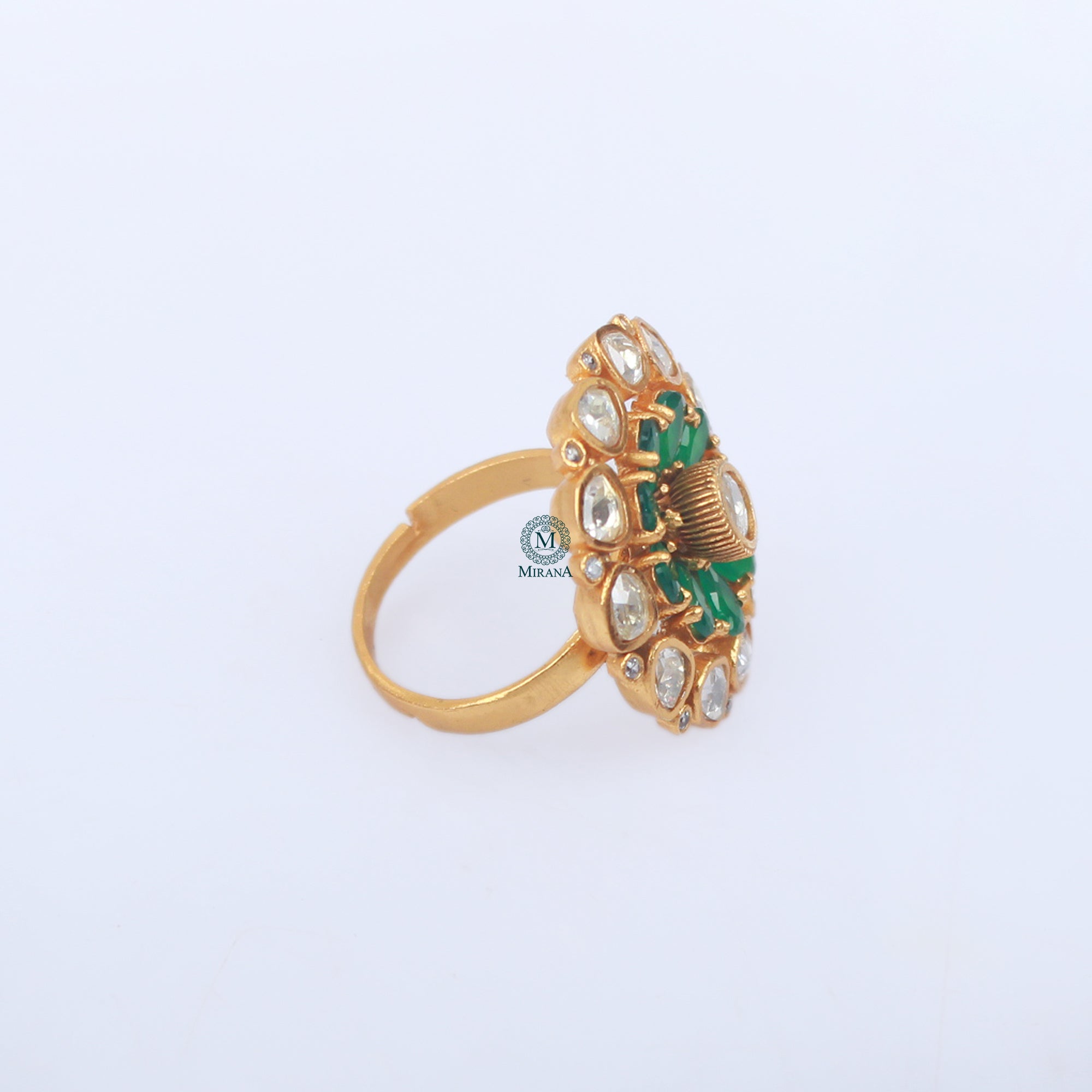 Mehak Moissanite Designer Ring