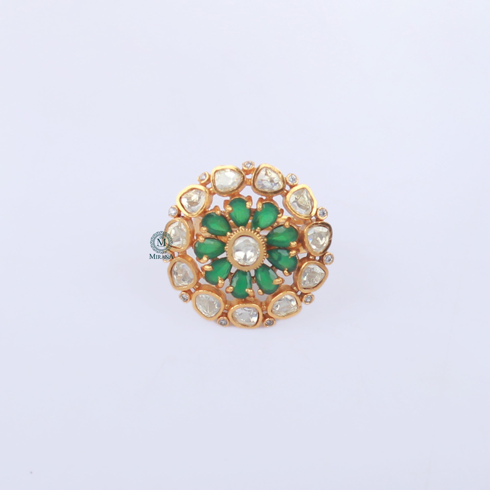 Mehak Moissanite Designer Ring