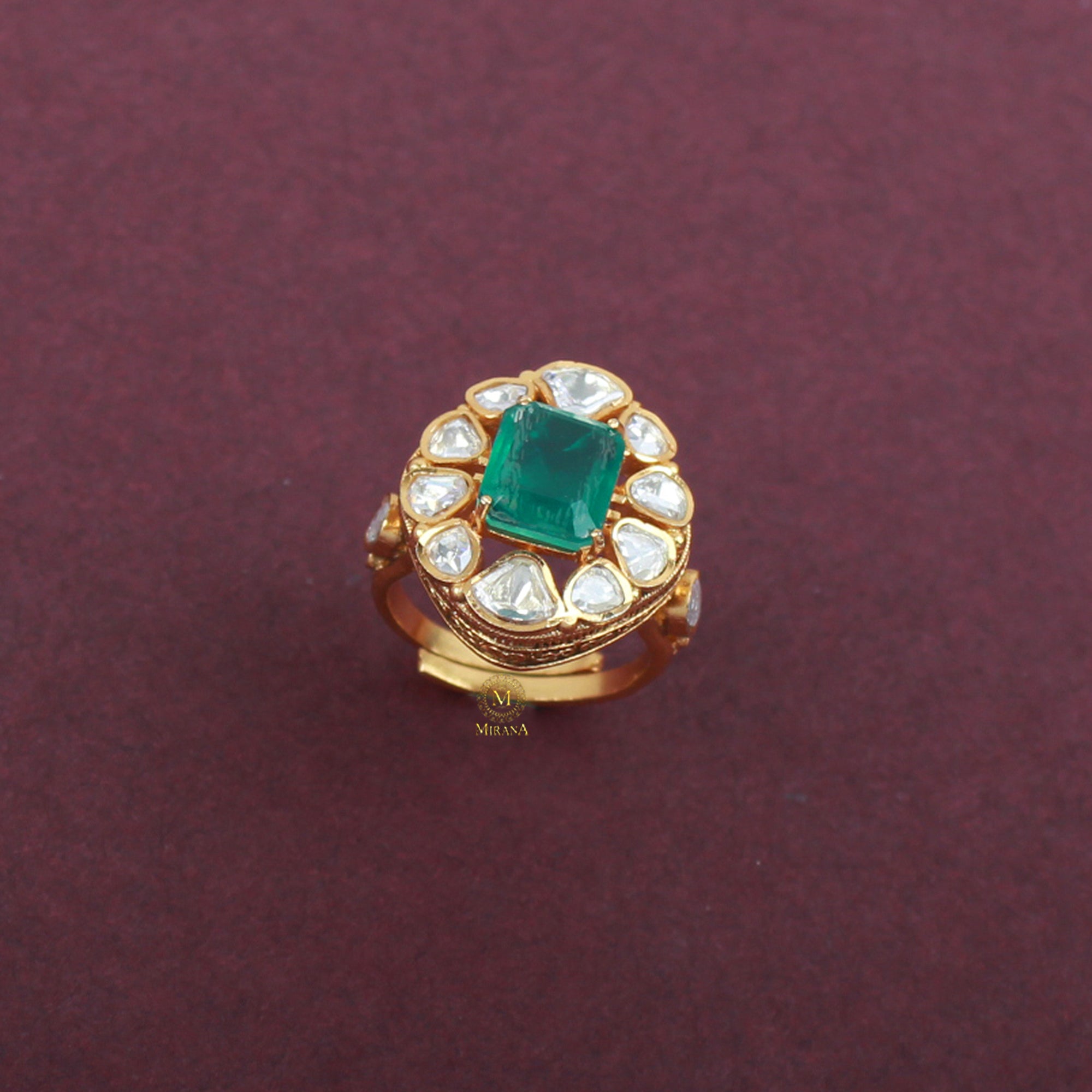 Worisha Moissanite Designer Ring