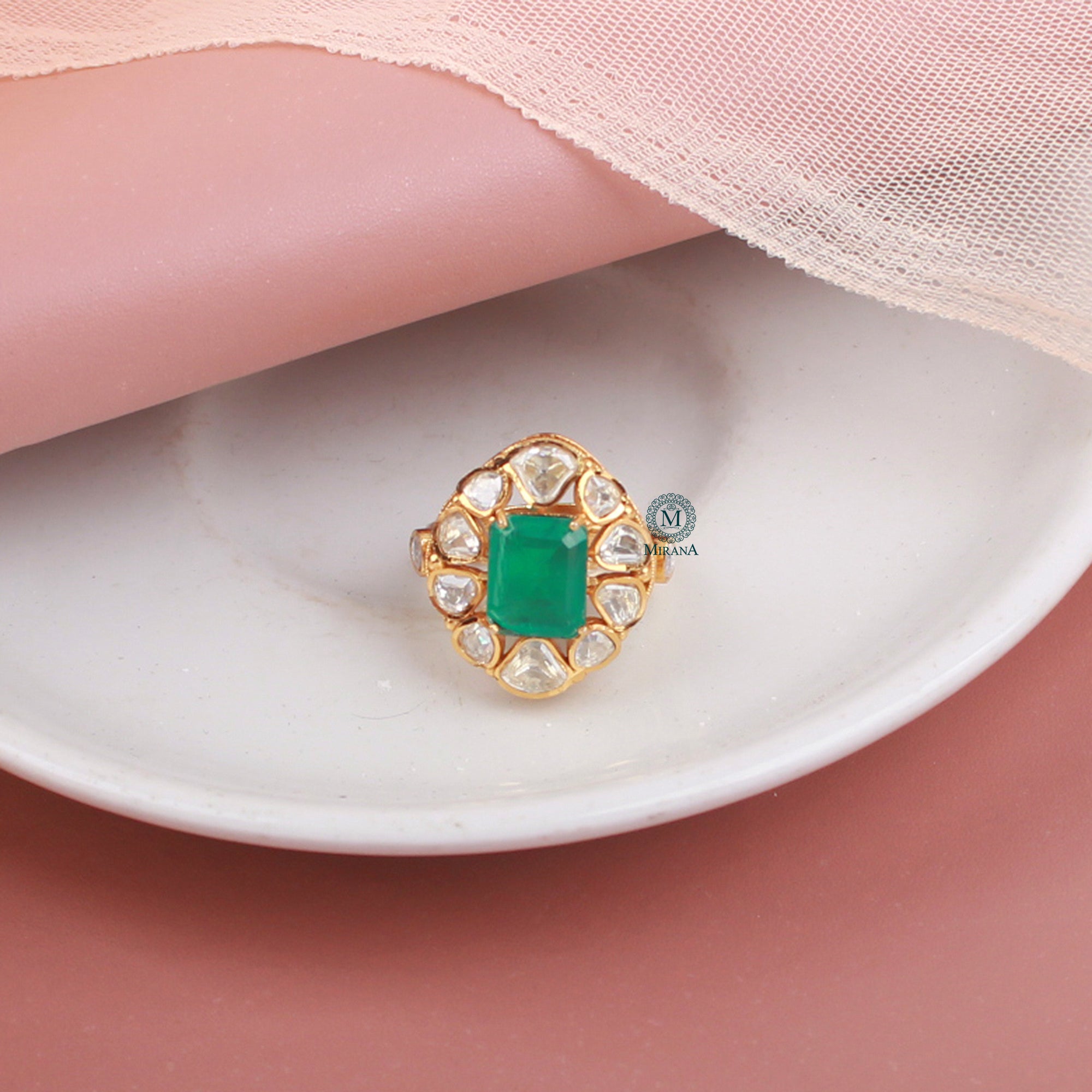 Worisha Moissanite Designer Ring